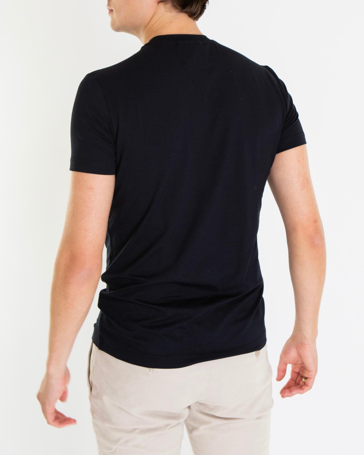 Heren T-Shirt Blauw