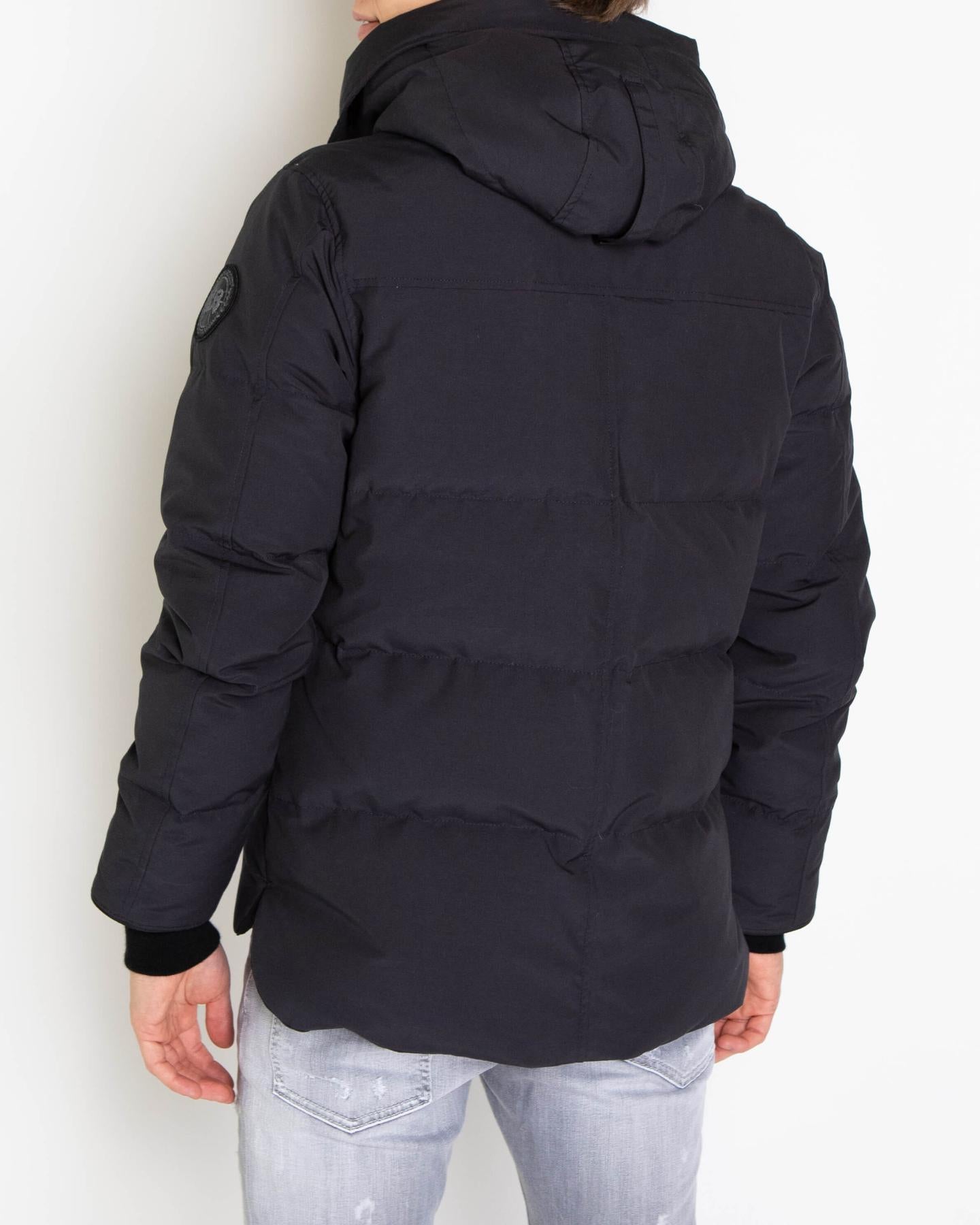 Men Macmillan Parka Black Blue