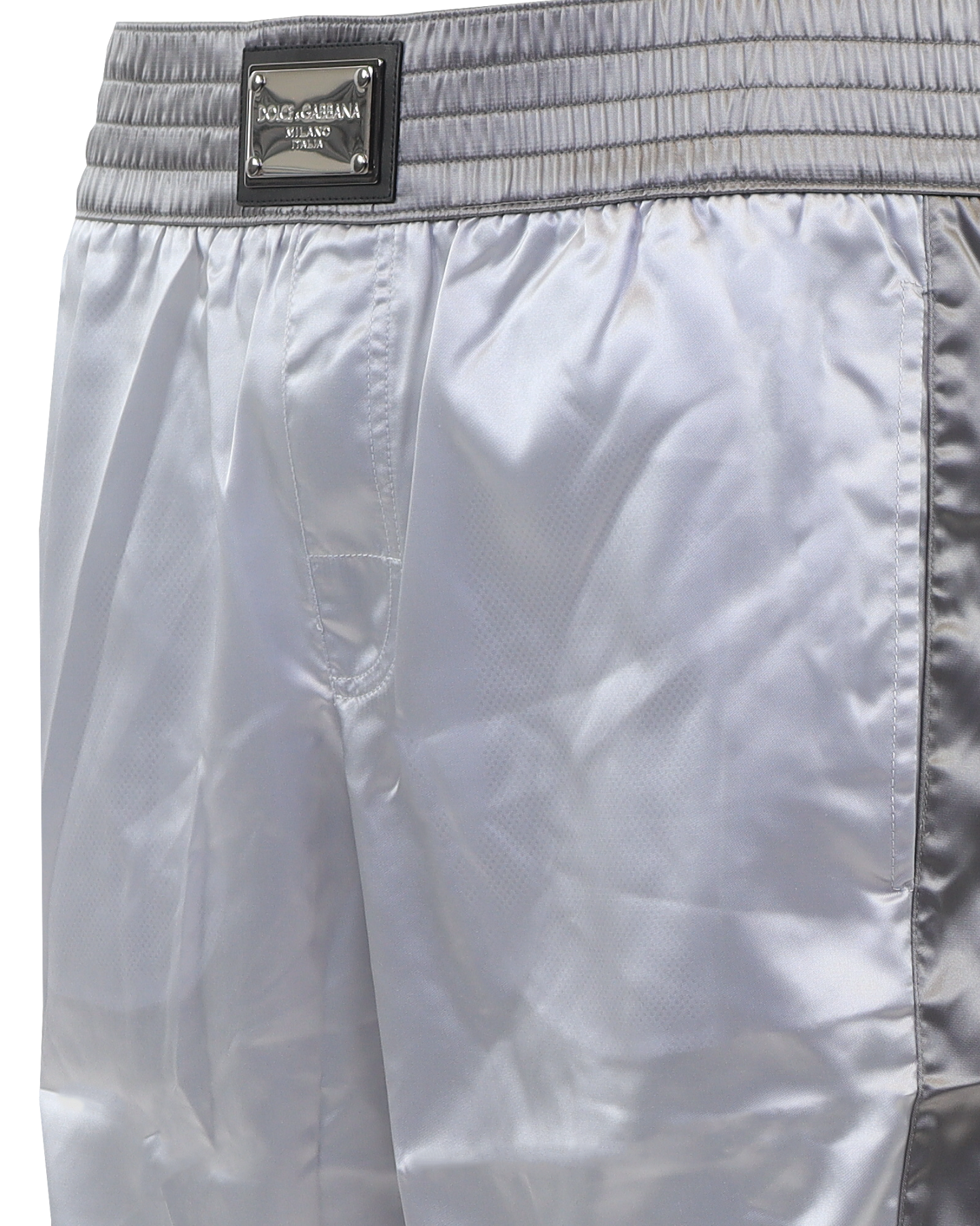 Men Swim trunks metallic/gray