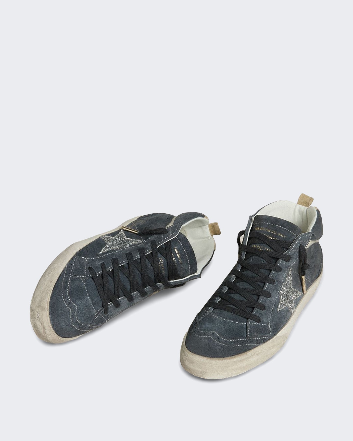 Golden Goose Dames Sneakers blauw leer - Eleganza.nl
