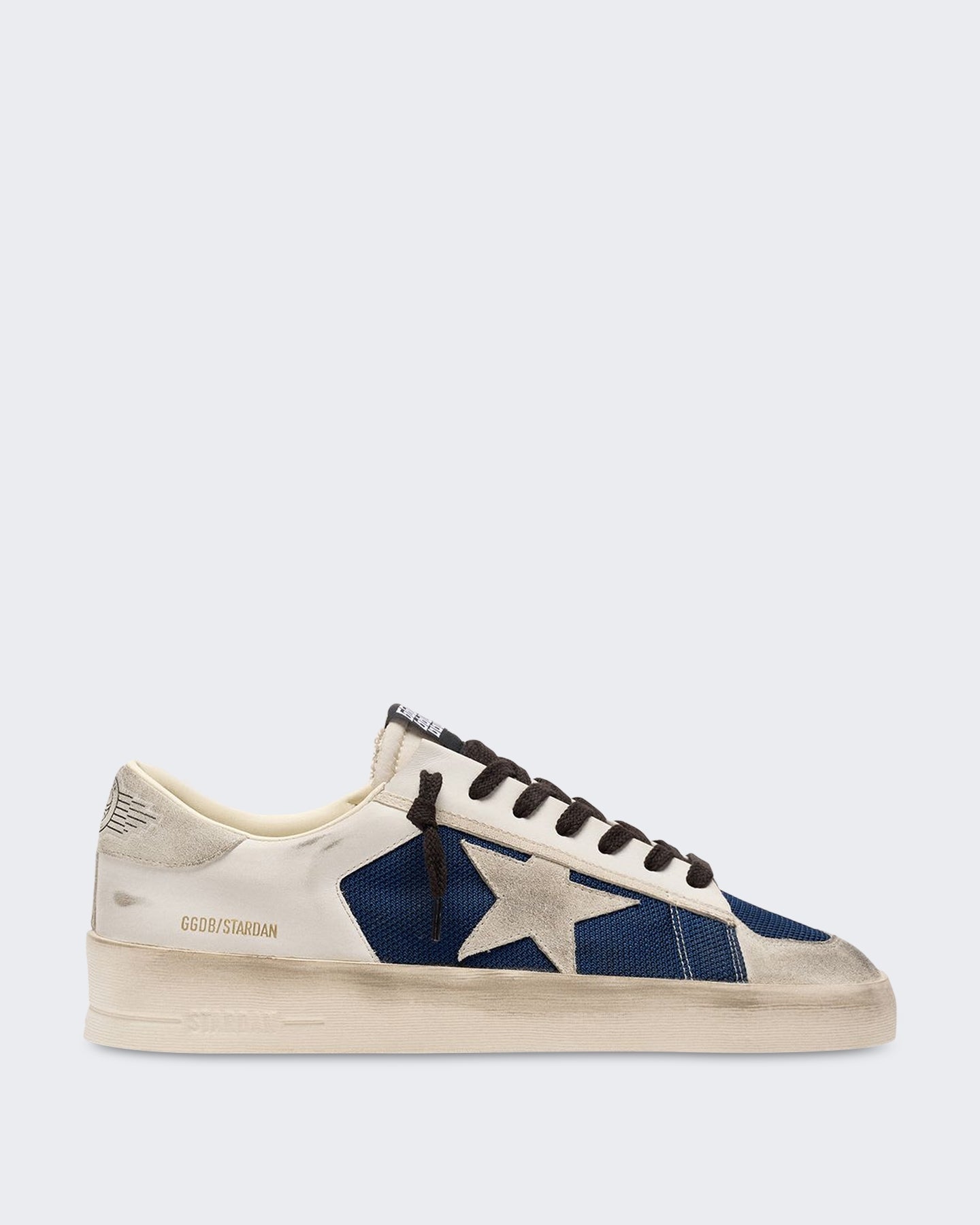 Golden Goose Heren Sneaker met vintage details Blauw - Eleganza.nl