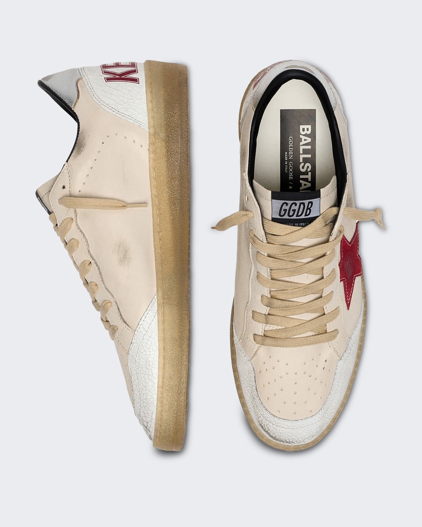 Golden Goose Heren Sneaker wit leer - Eleganza.nl