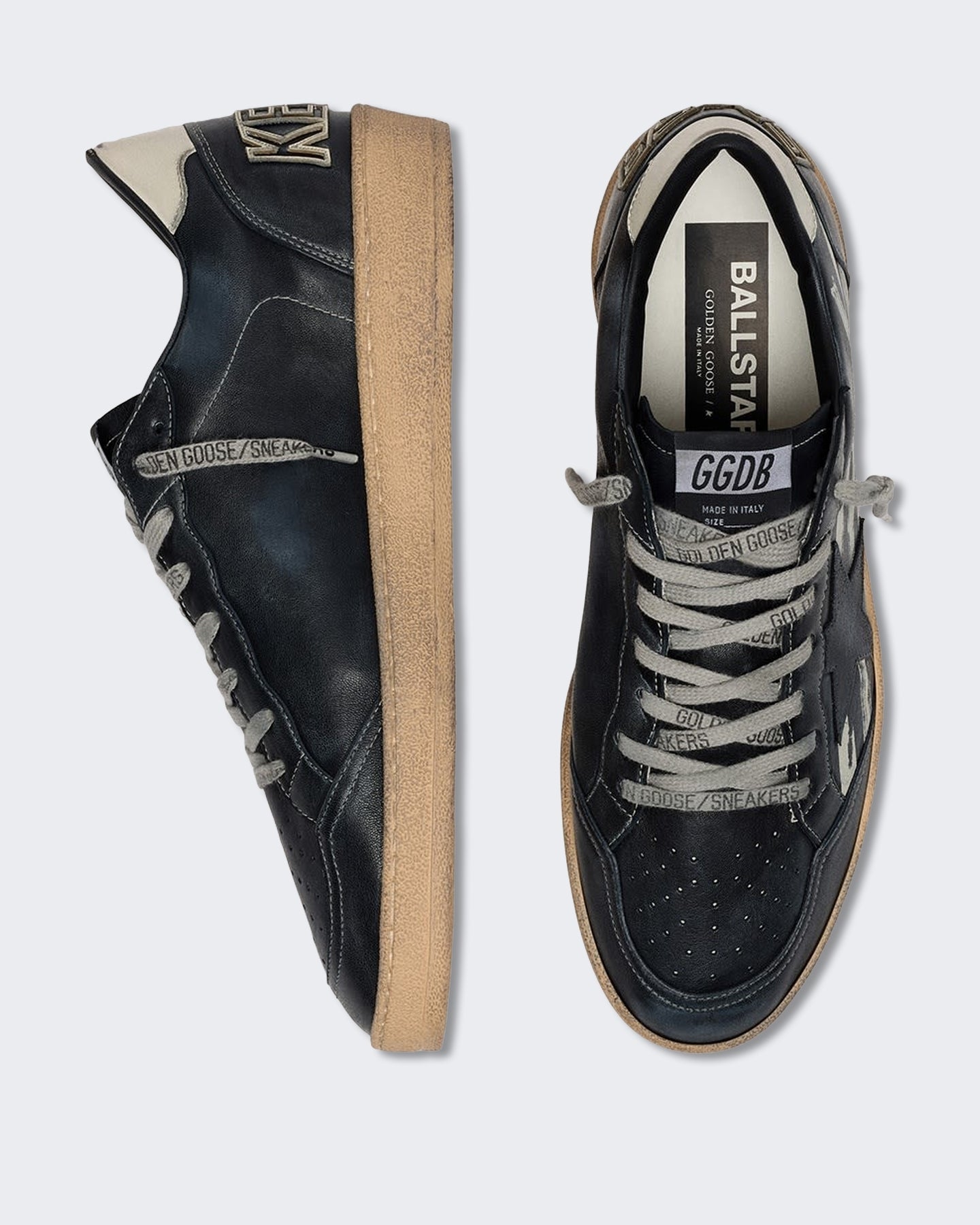 Golden Goose Heren Sneaker zwart leer - Eleganza.nl