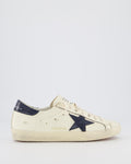 Men's Super-Star Sneaker White/Blue — huidige kleur