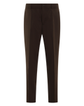 Men's Logo Patch Pants Brown — huidige kleur