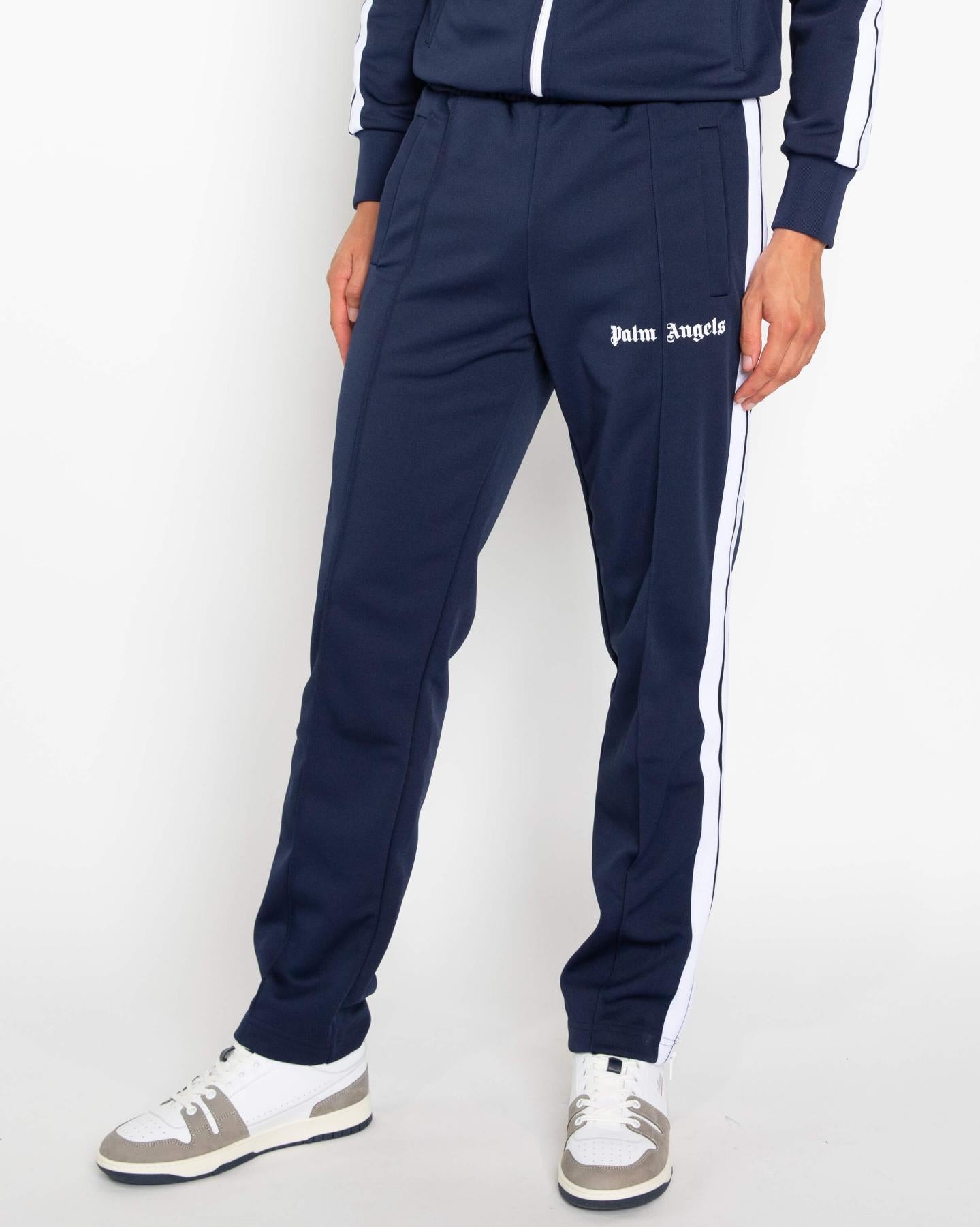 Palm Angels Heren Classic Track Pants Blauw – foto 3