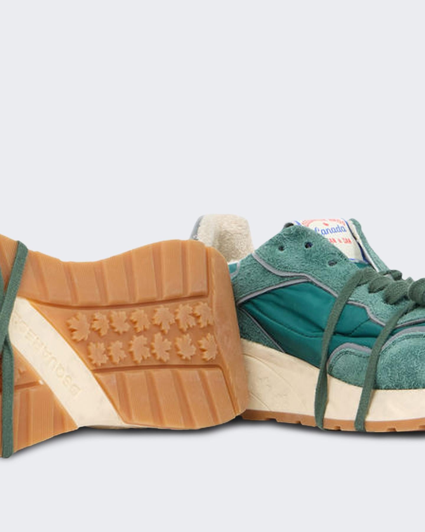 Heren Lace-Up Low Top Sneakers