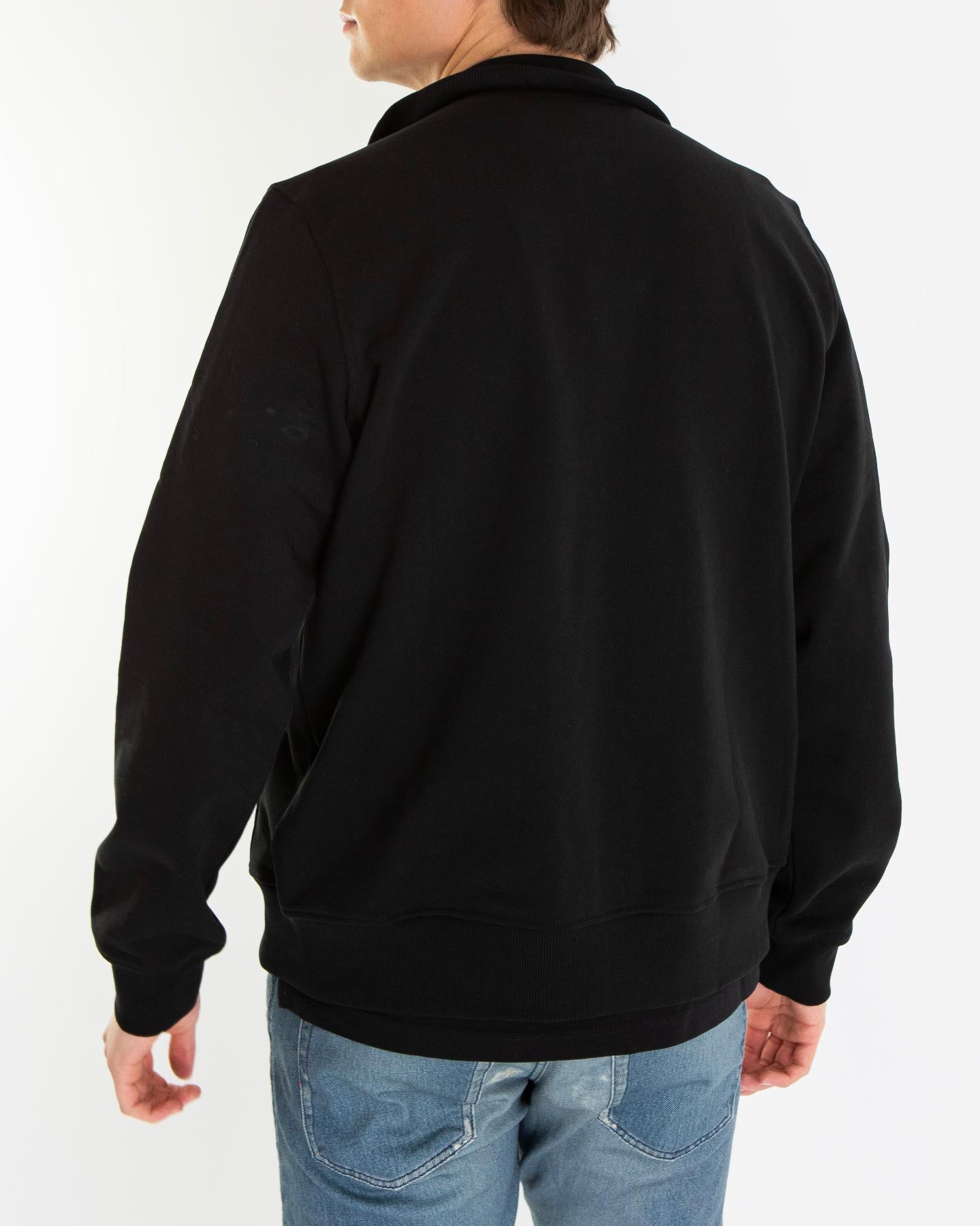 Heren S-Ginni-Zip-Od Zwart