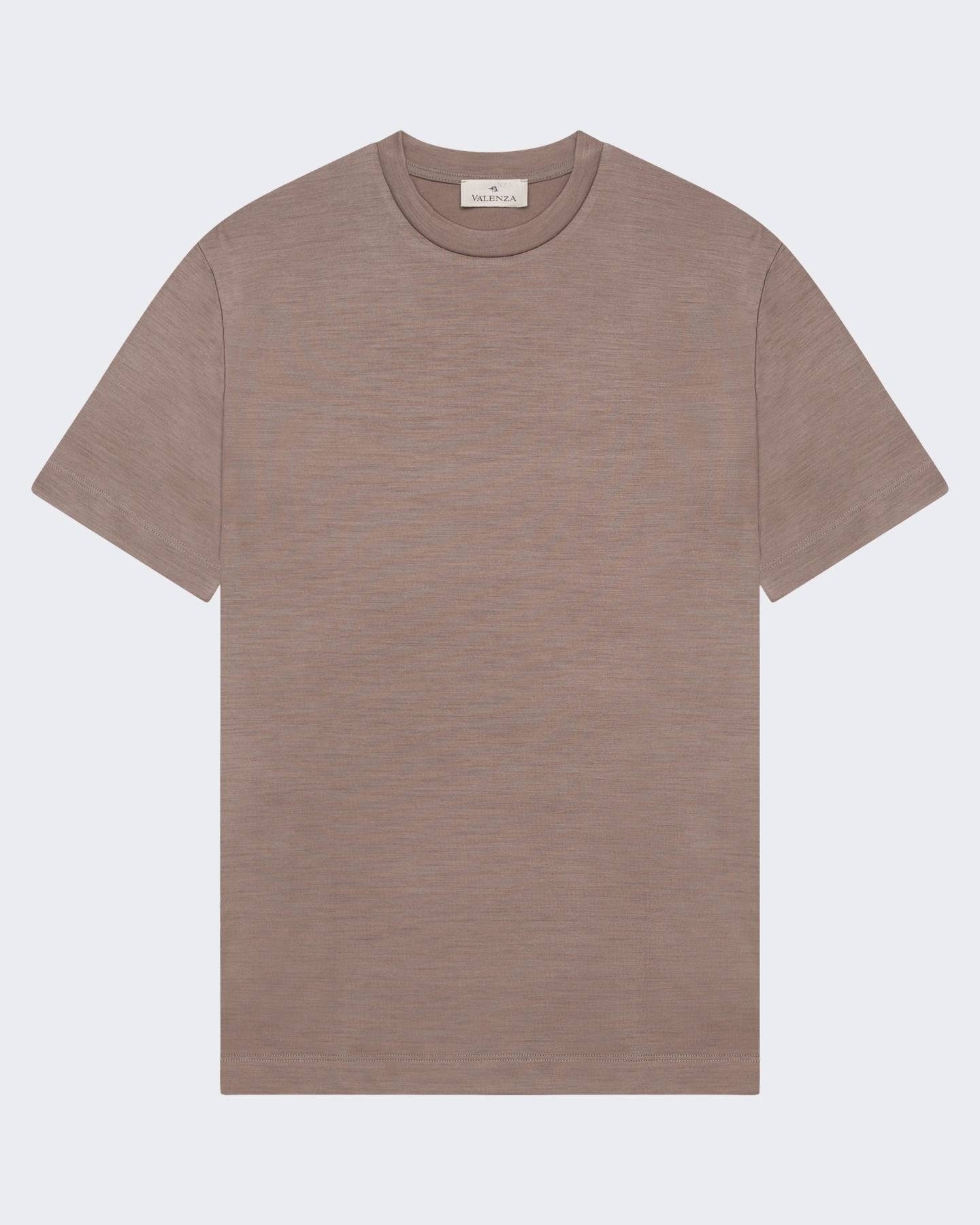 Heren Merino T-Shirt Crew Neck