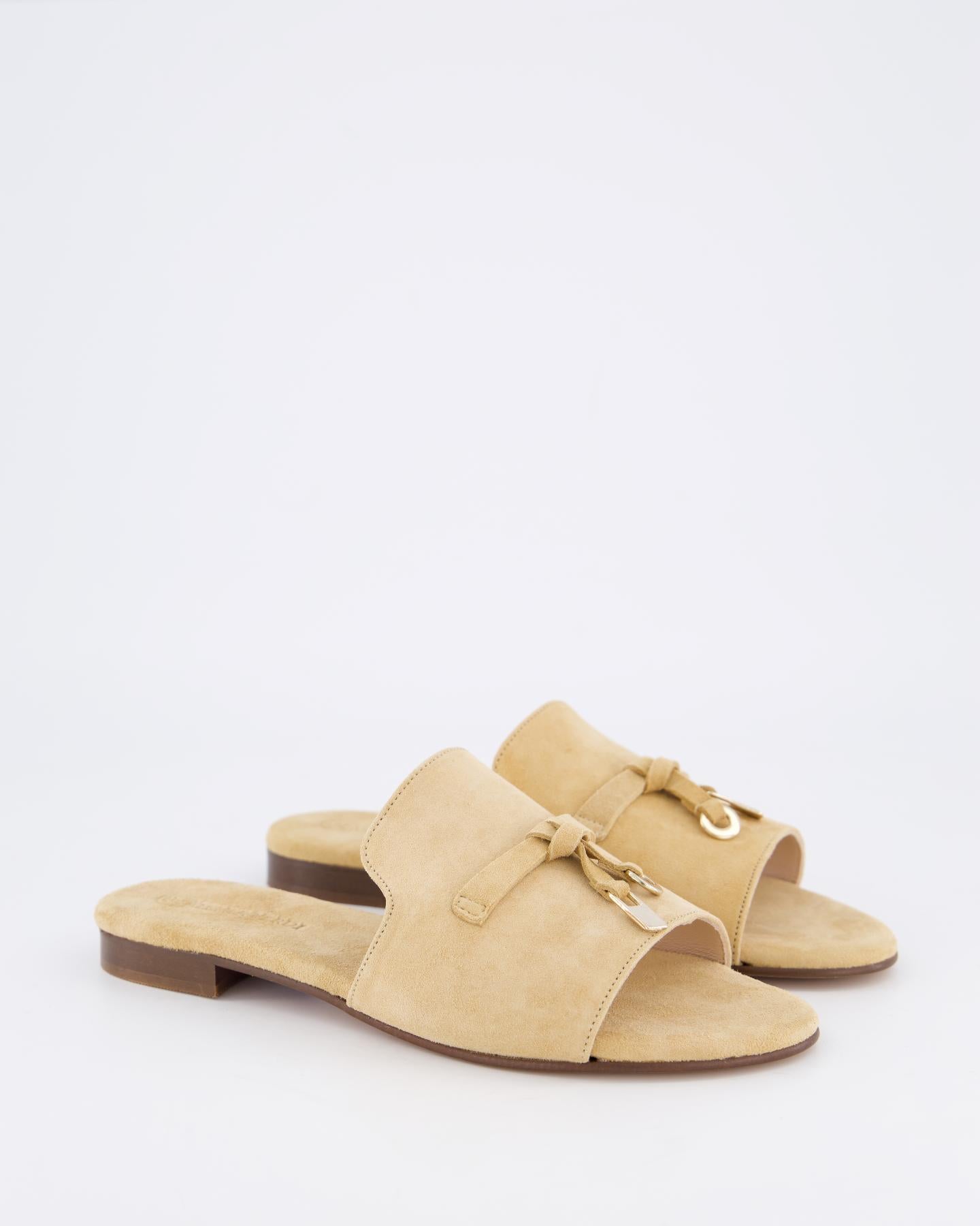 Dames Molly Slipper Taupe