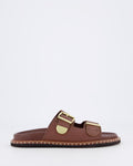 Atelier Verdi Women's Sonia Slipper Coffee