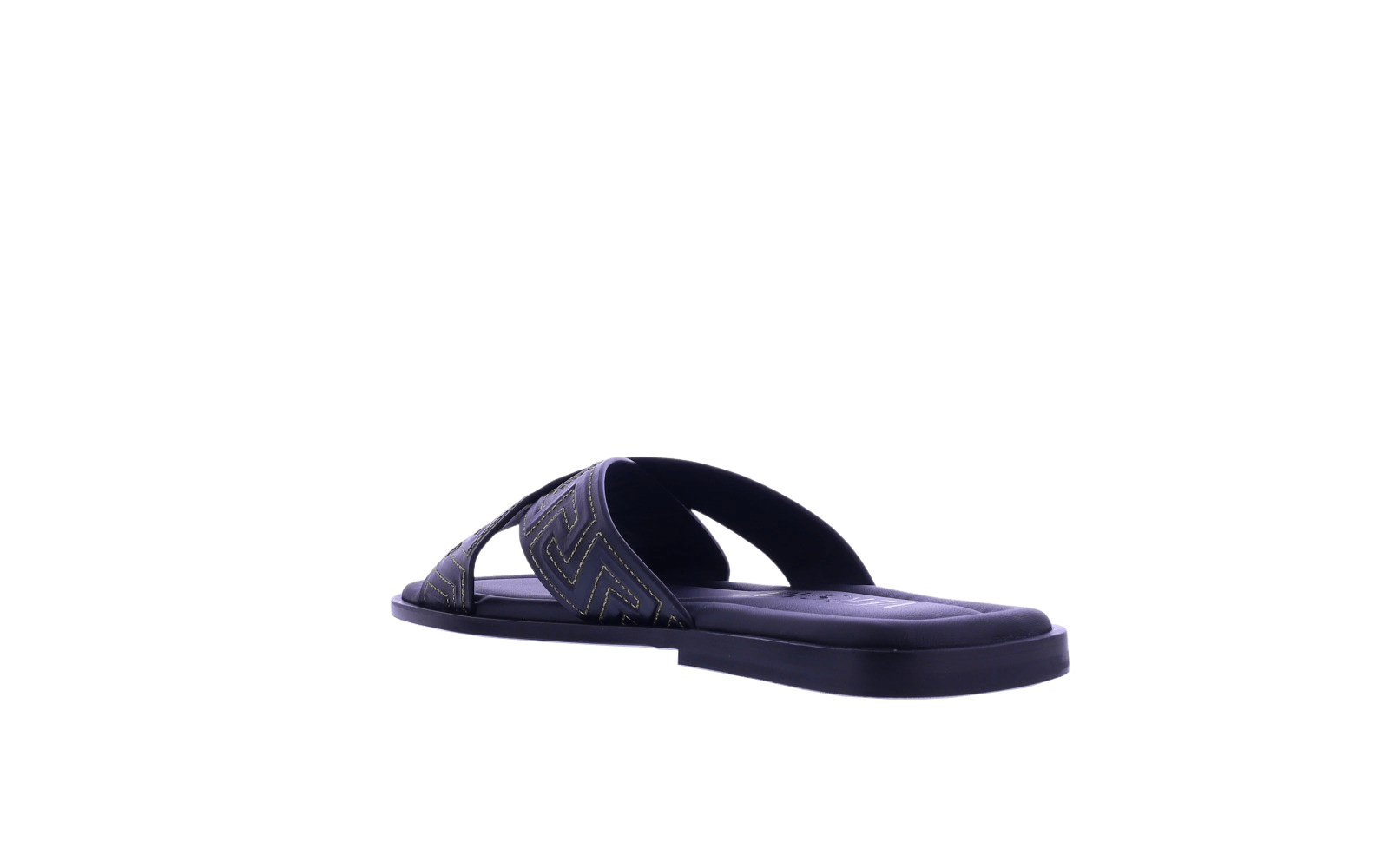 Men Greca Sandaal Black