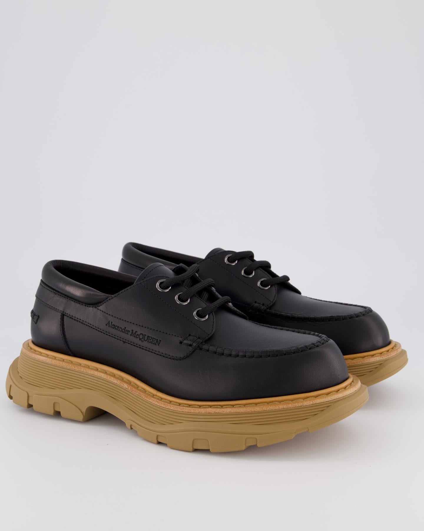 Heren Shoe Leath.Su.Rubber Upper Lea