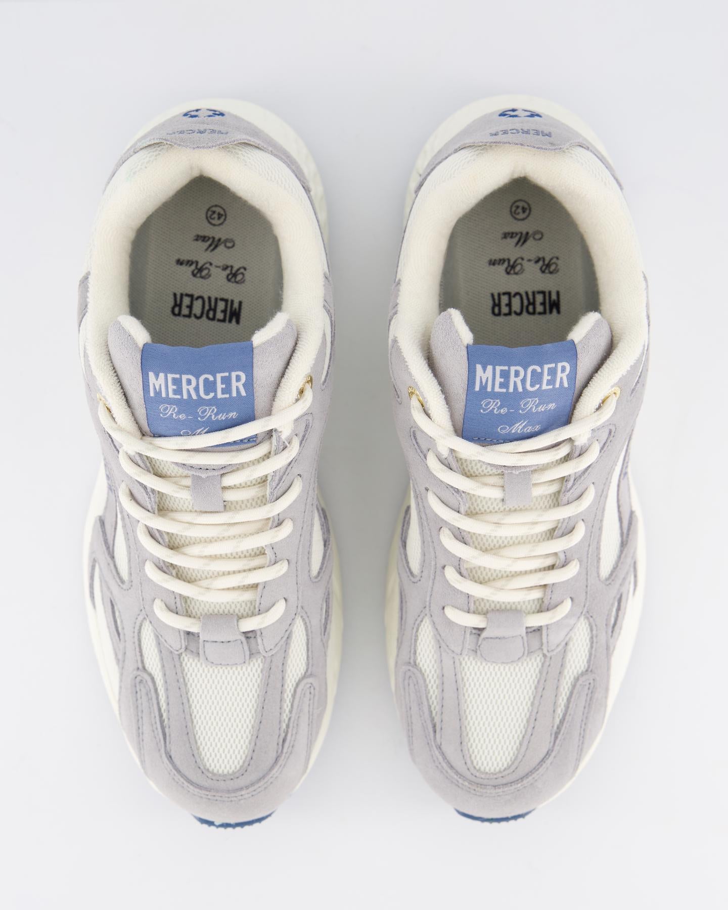 Heren The Re-Run Max Grijs/Wit