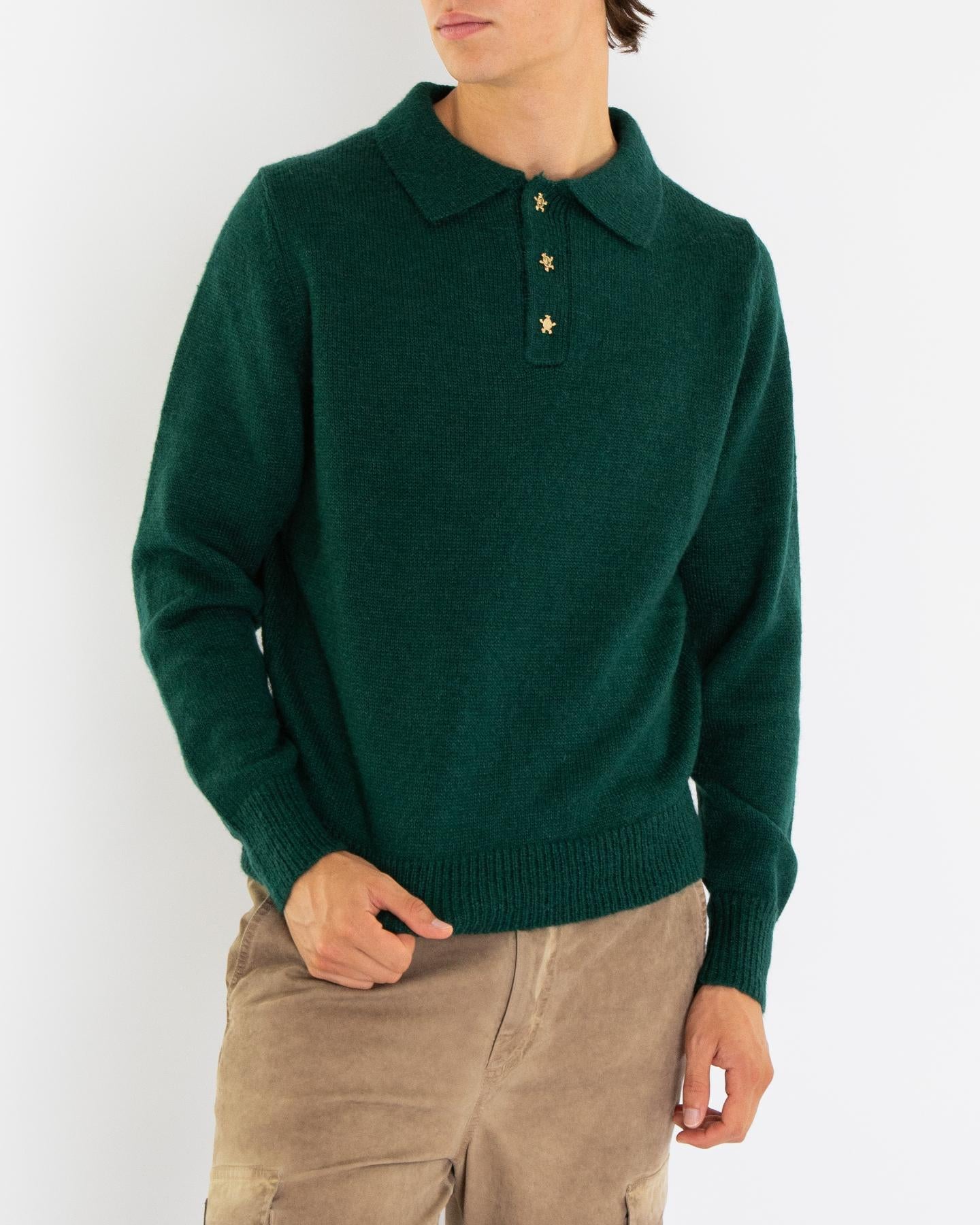 Heren Lemon Polo Knit