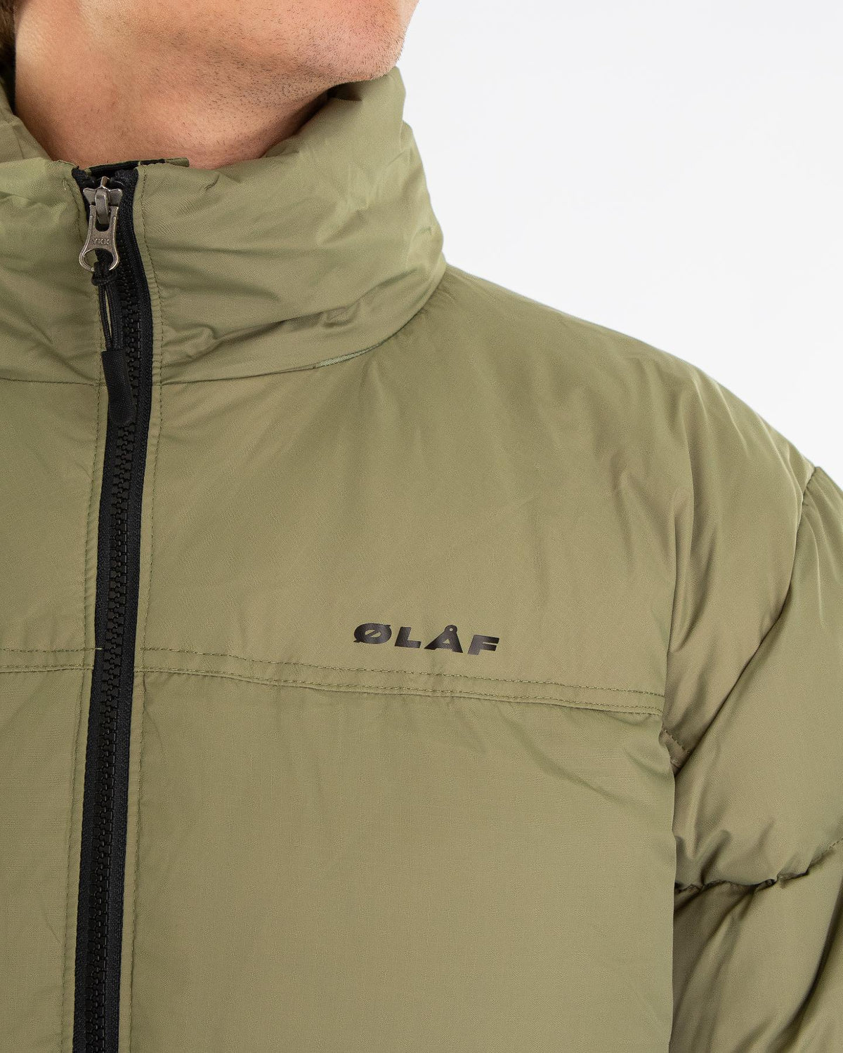 Heren Puffer Jacket Groen