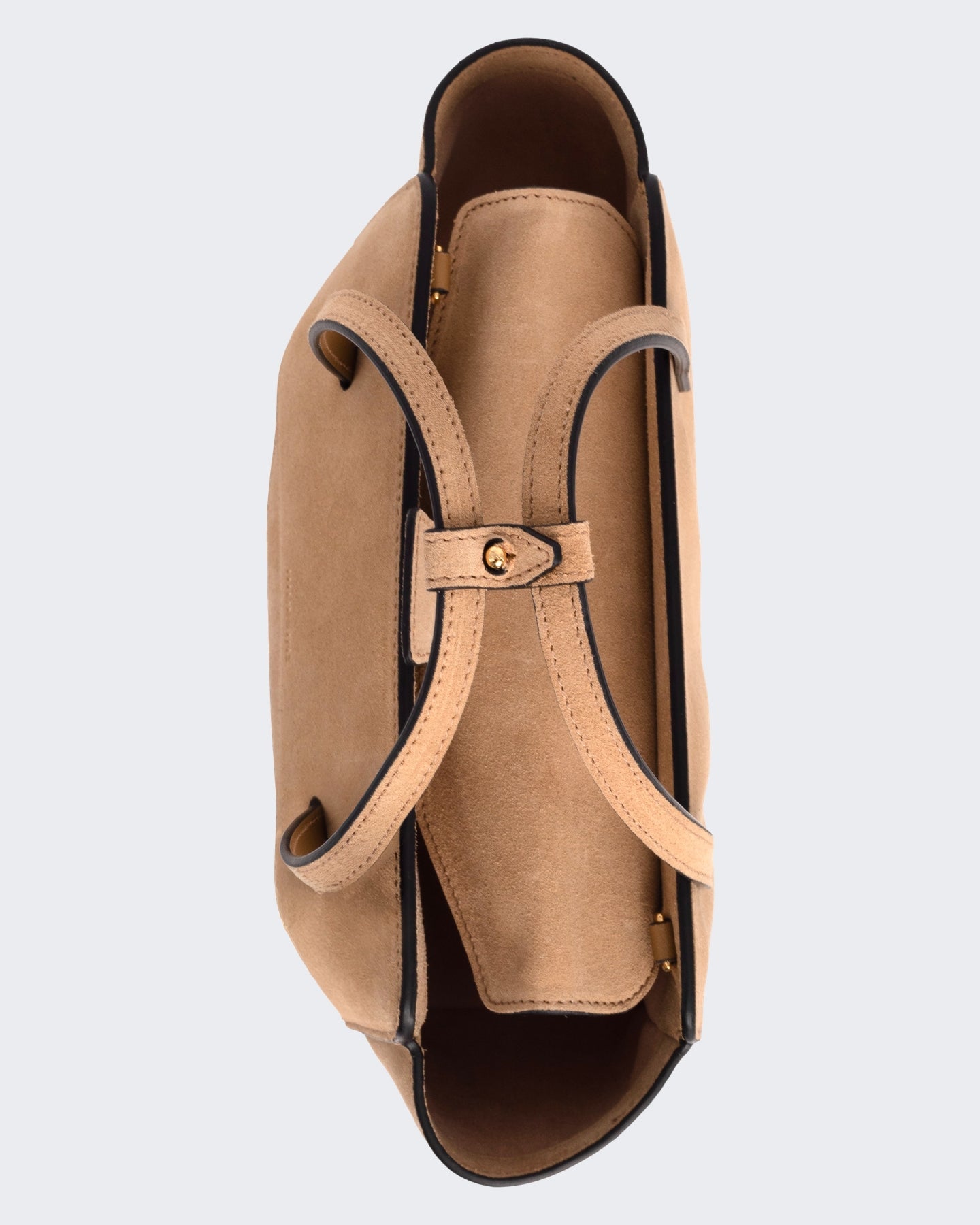 Hidesins Dames Flap S Suede Cocco Camel - Eleganza.nl