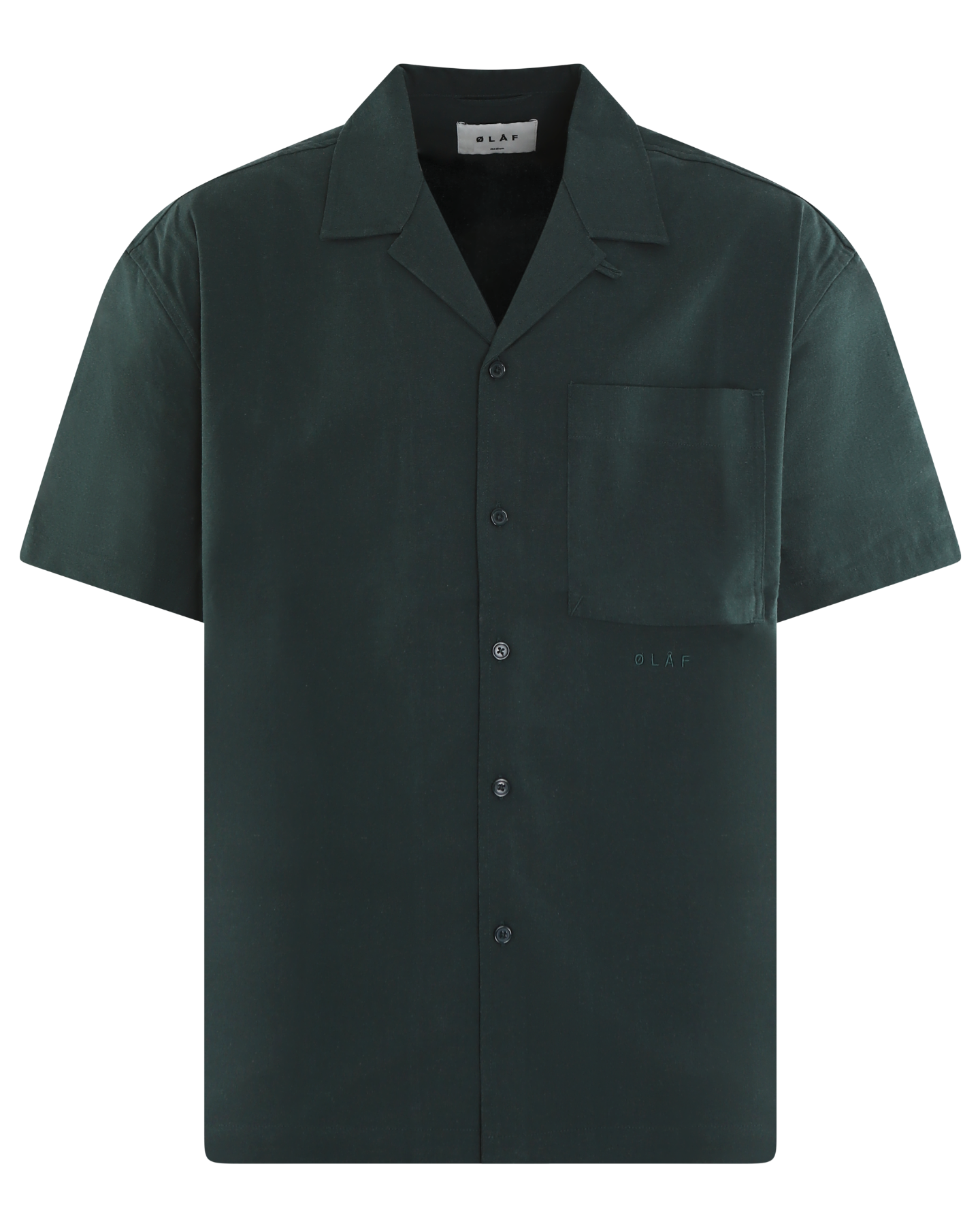 Heren LINEN CAMP SHIRT SS