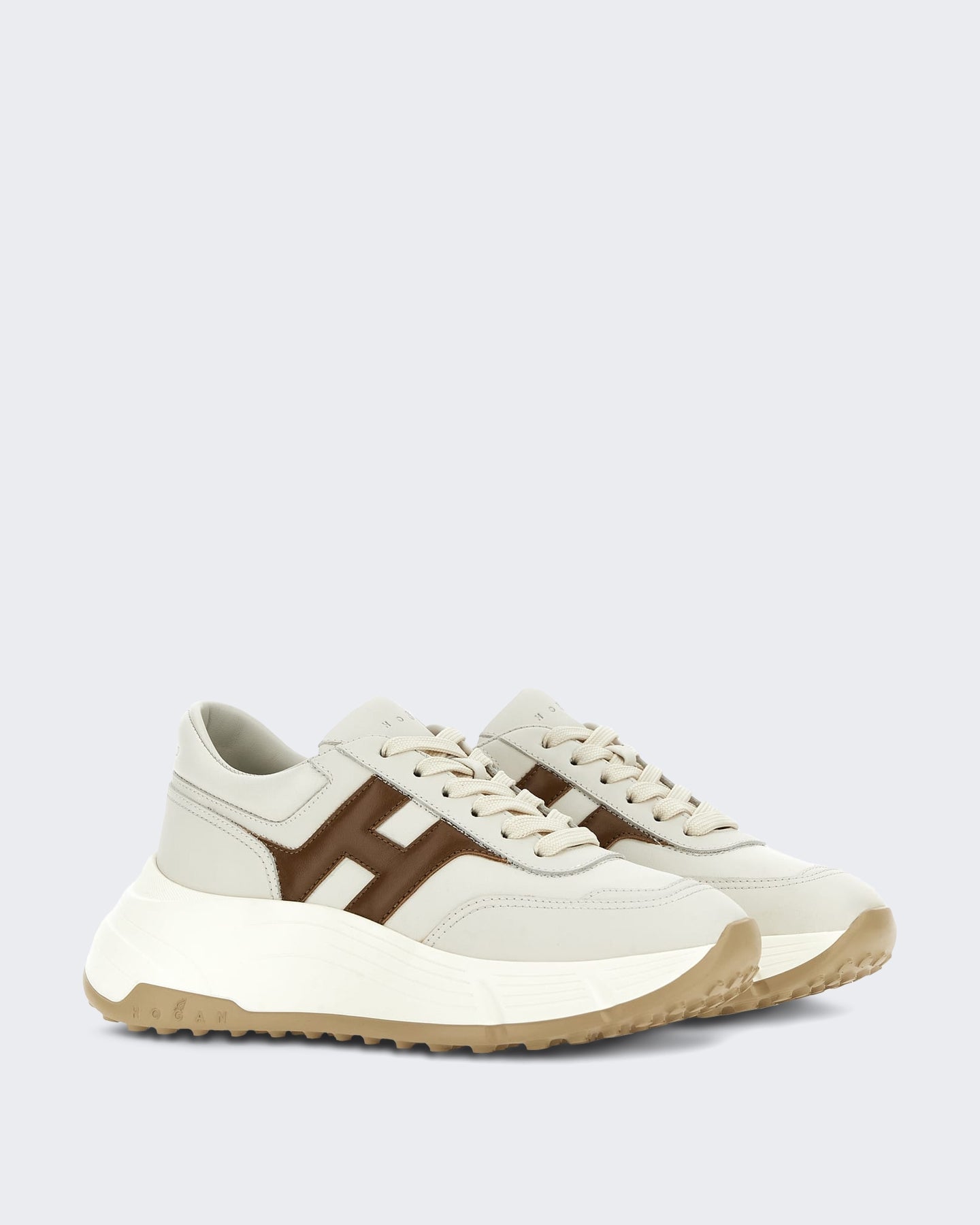 Hogan Dames Sneaker - H669 Allacciato H-Altraversione 9995 Zwart - Eleganza.nl