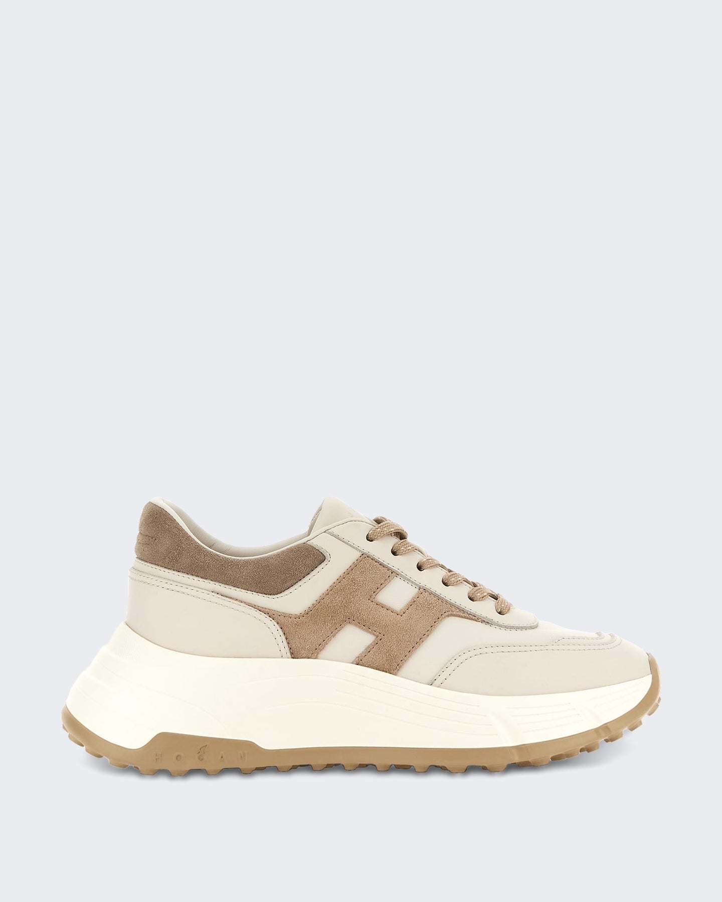 Hogan Dames Sneaker - H669 Allacciato H-Grey Grijs (2) - Eleganza.nl