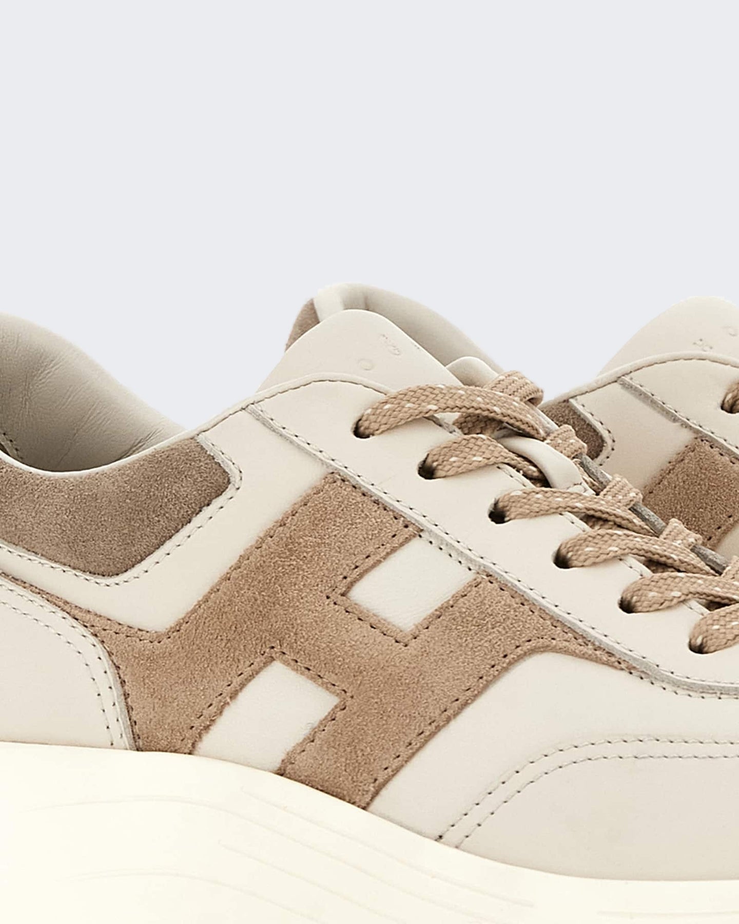 Hogan Dames Sneaker - H669 Allacciato H-Grey Grijs (2) - Eleganza.nl