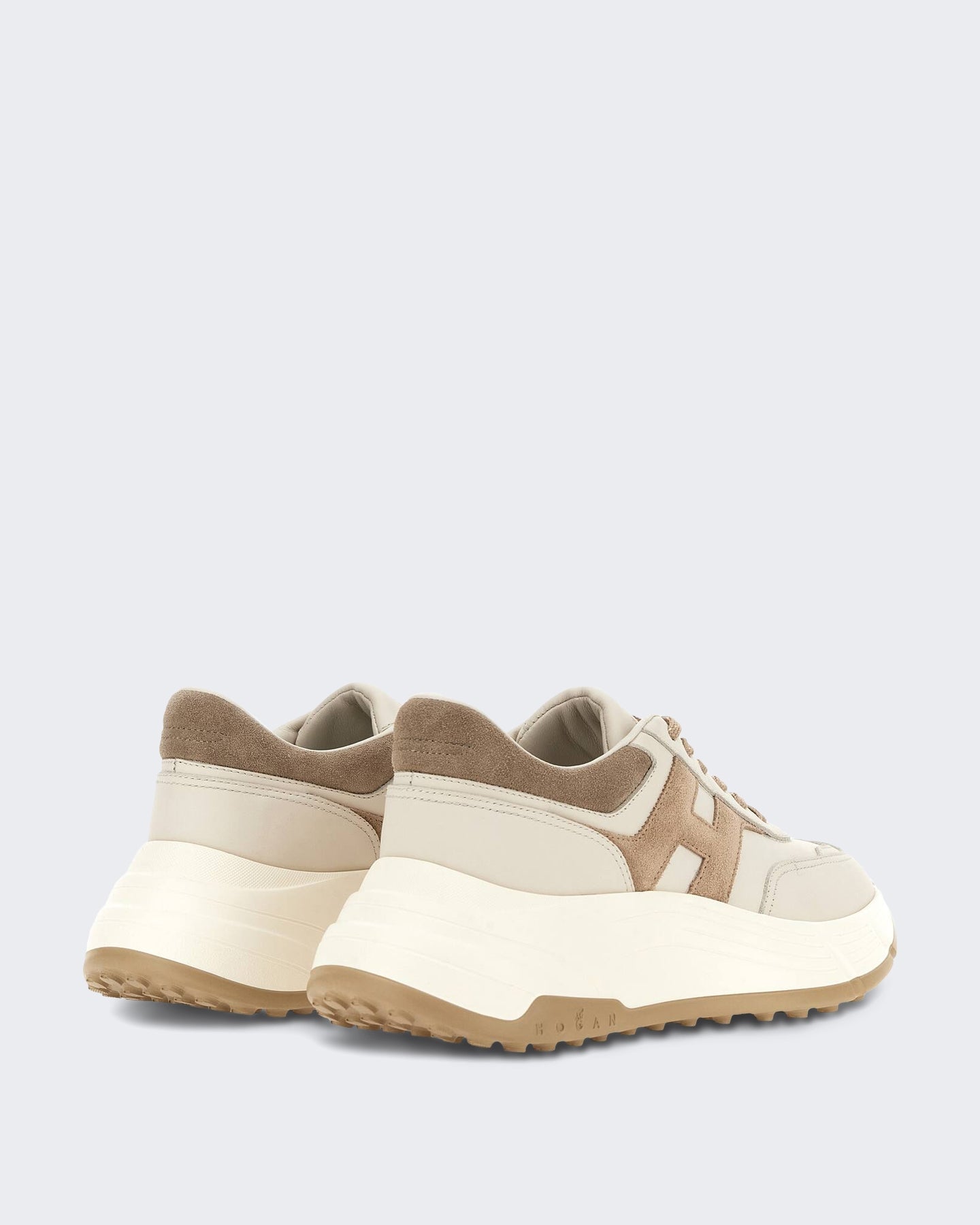 Hogan Dames Sneaker - H669 Allacciato H-Grey Grijs (2) - Eleganza.nl