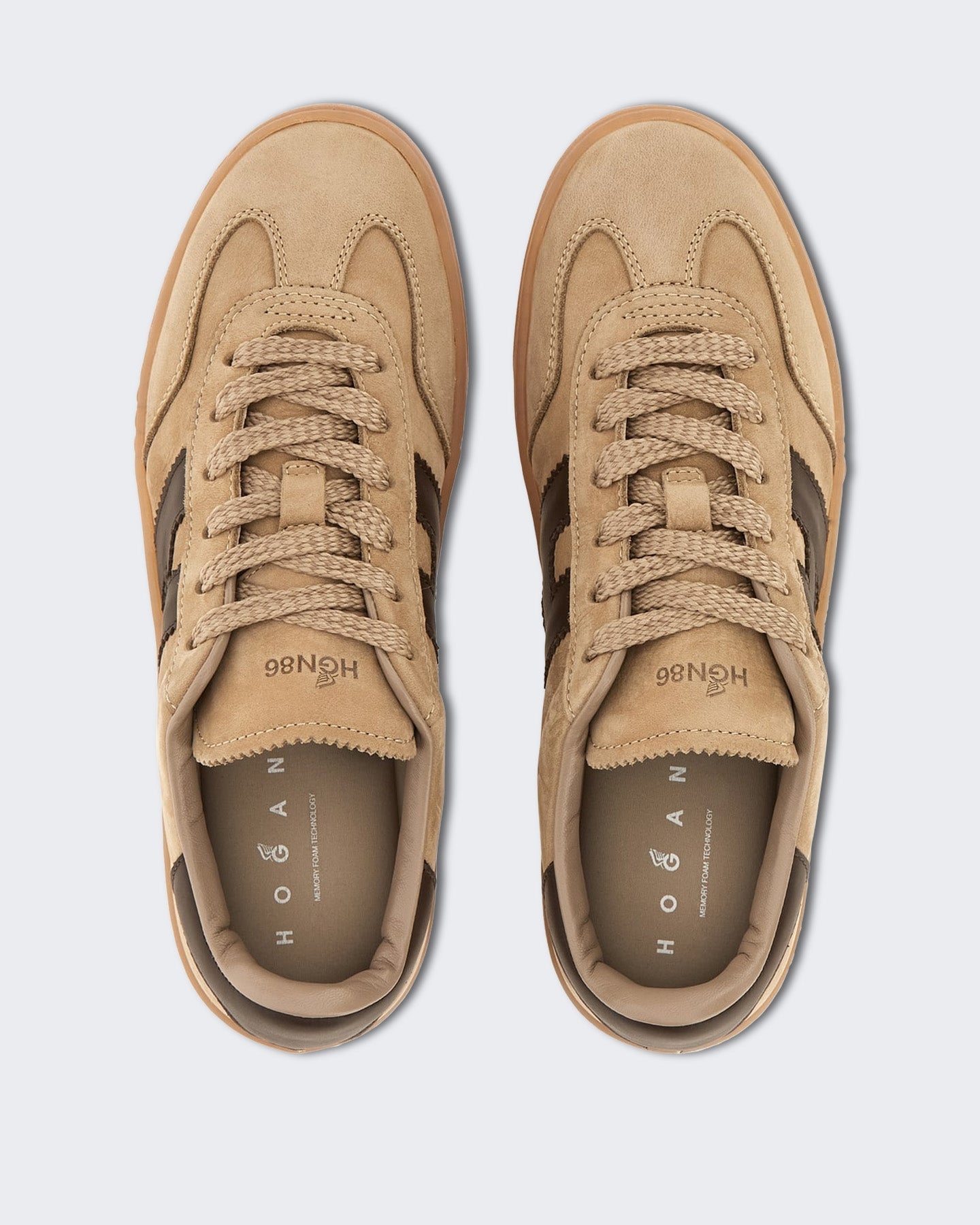 Hogan Dames Sneaker - Hogan Cool Allacciato H-Blauw - Eleganza.nl