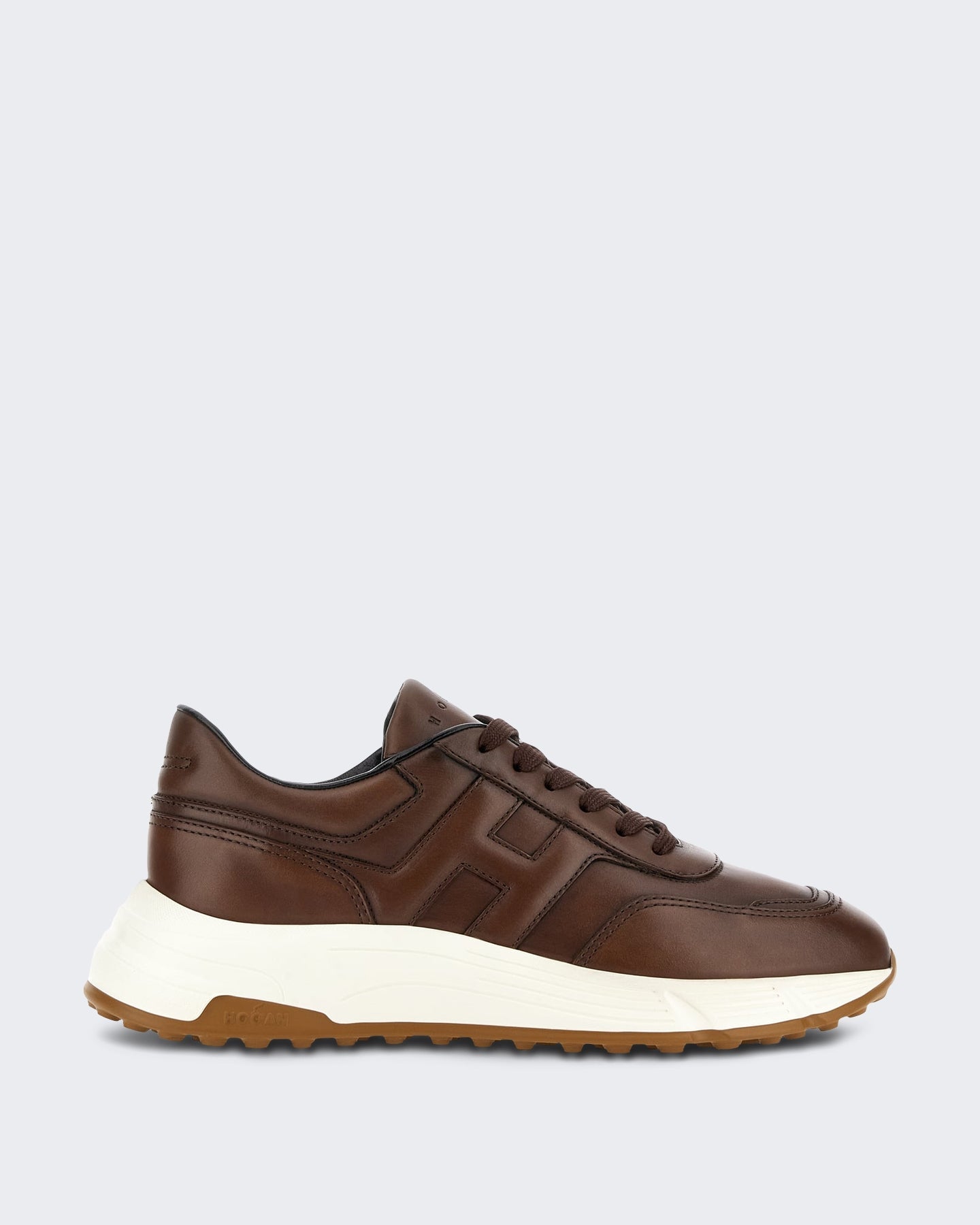 Hogan Heren Sneaker - Hogan Hyperlight Allacciato H-Corteccia Chiaro S013 - Eleganza.nl