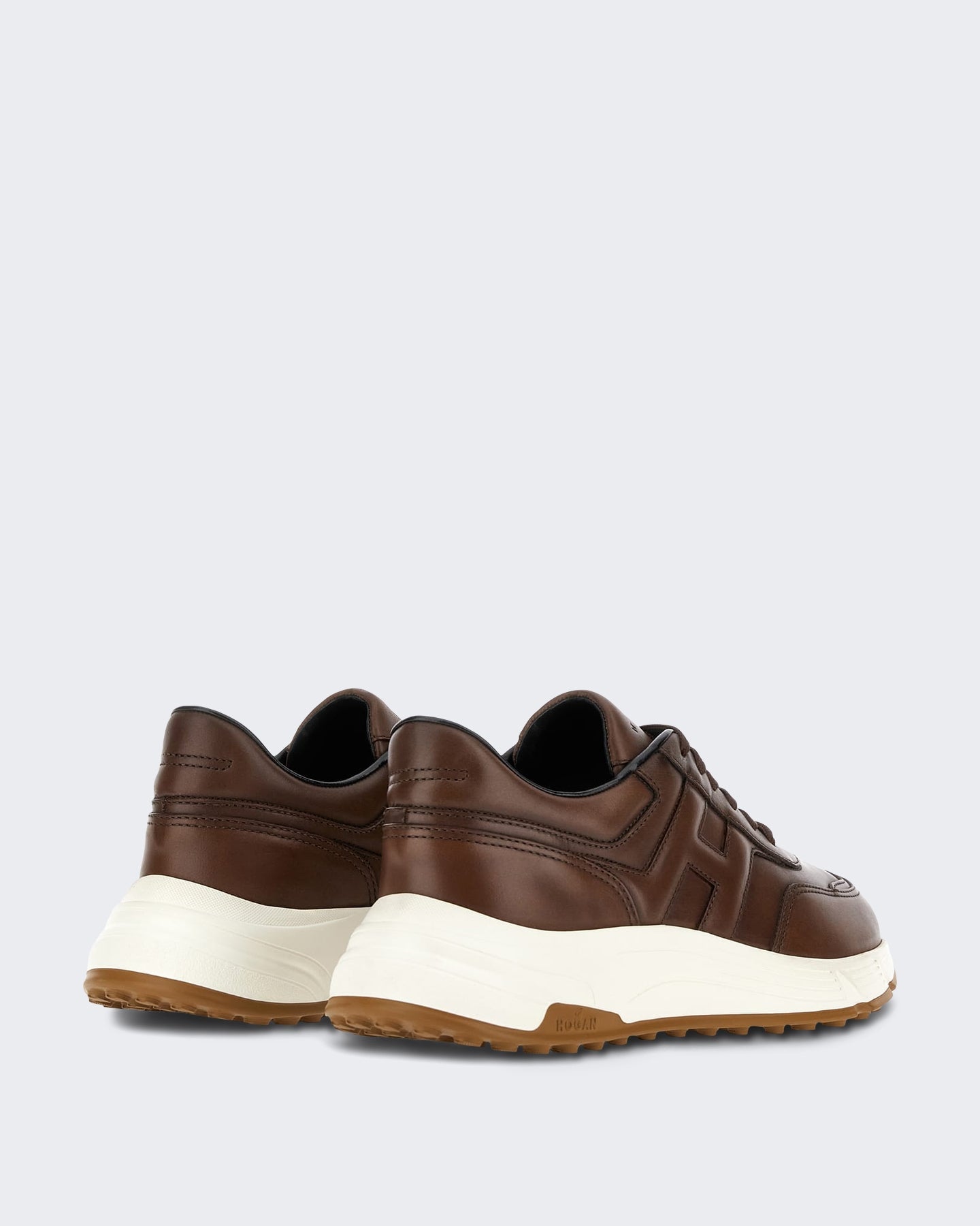 Hogan Heren Sneaker - Hogan Hyperlight Allacciato H-Corteccia Chiaro S013 - Eleganza.nl