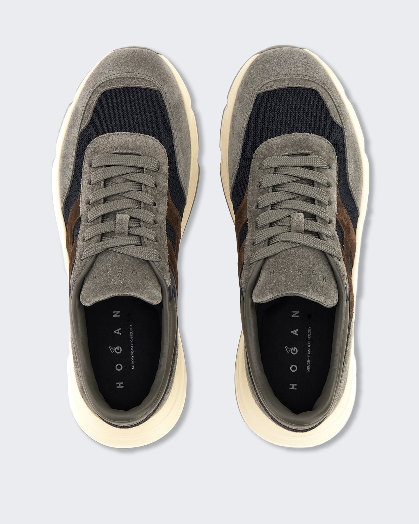 Hogan Heren Sneaker - Hogan Hyperlight Allacciato H-White Wit (8) - Eleganza.nl