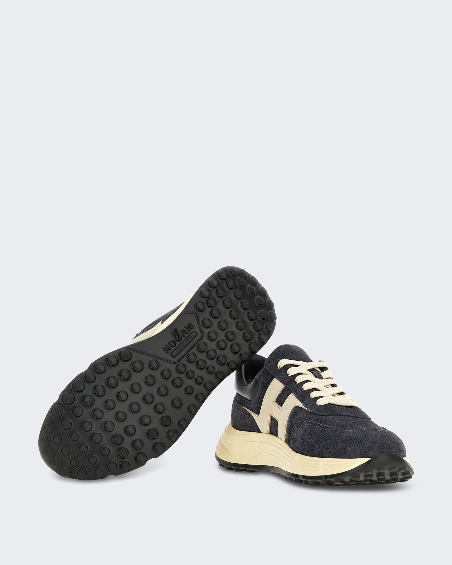 Hogan Heren Sneaker - Hogan Hyperlight Allacciato H-White Wit - Eleganza.nl