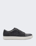 Lanvin Men's Dbb1 Suede Sneaker Grey — huidige kleur