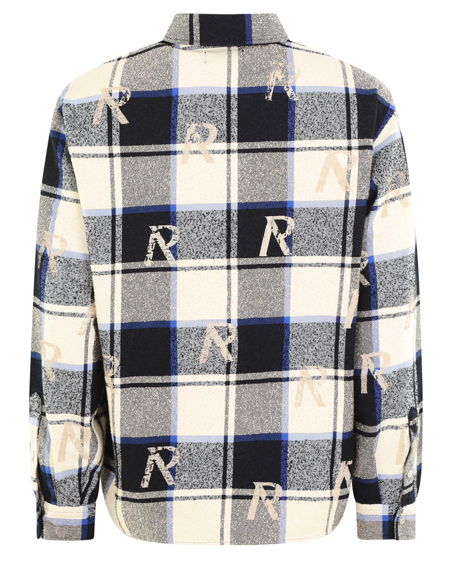 Men All about Initial Flannel Shirt