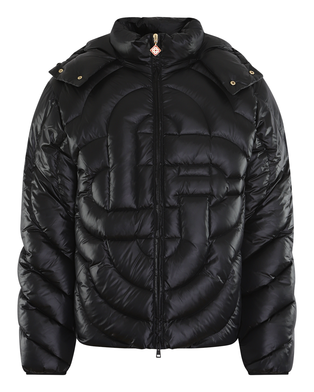 Casablanca Heren Mens CC Quilted Puffer Jacket