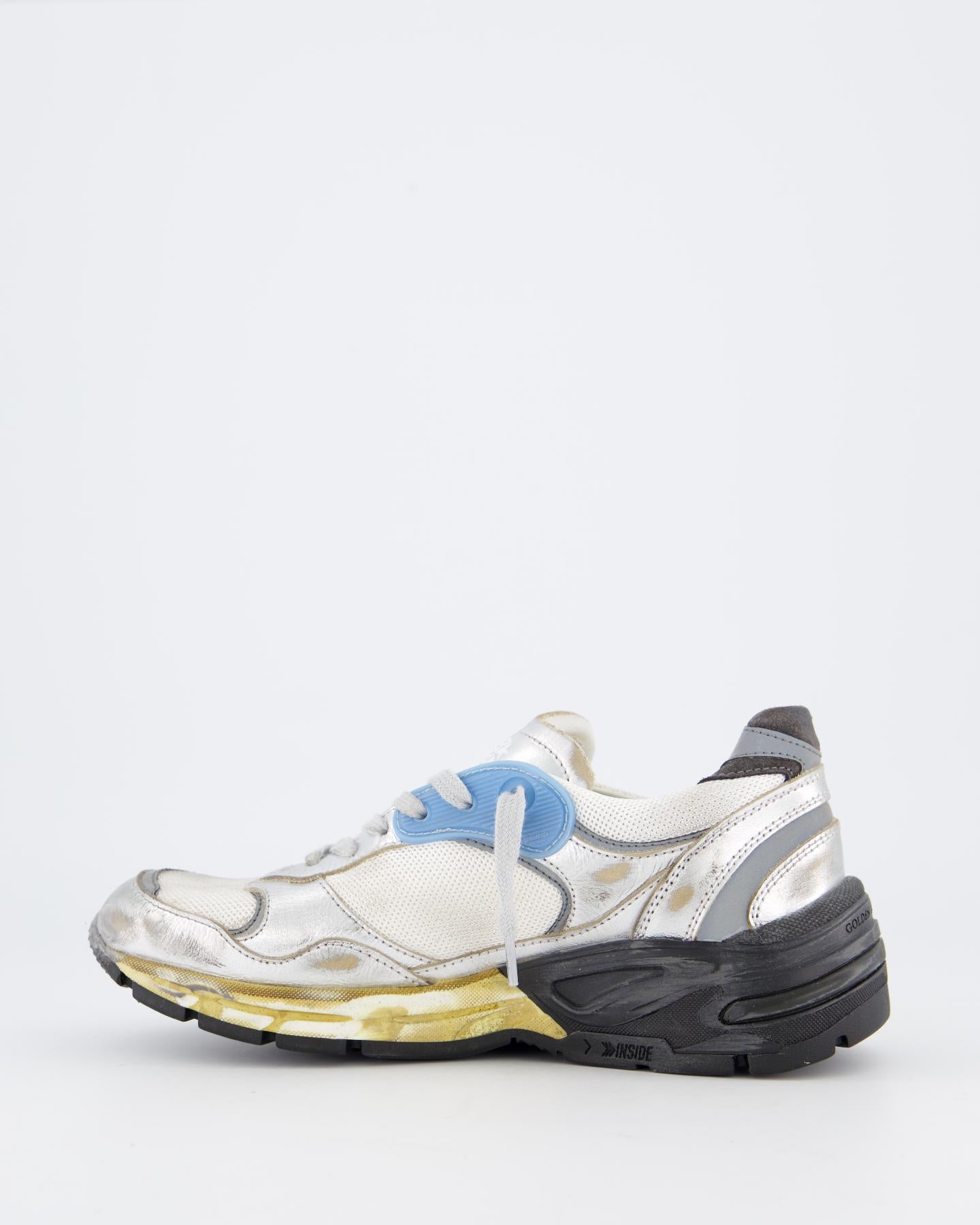 Dames Running Dad Sneaker Metallic