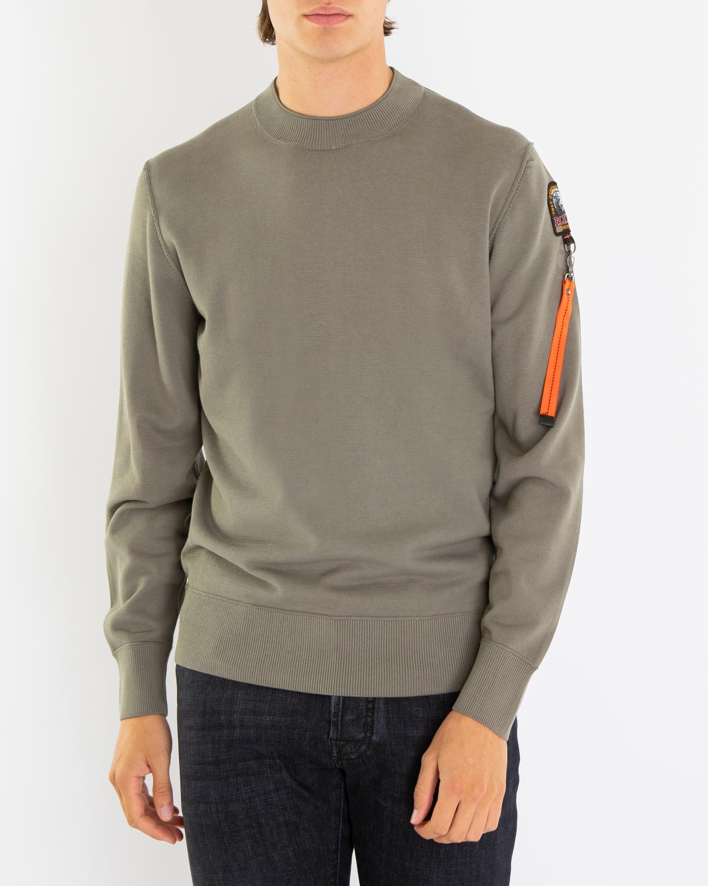 Heren Basic Braw Sweater Groen