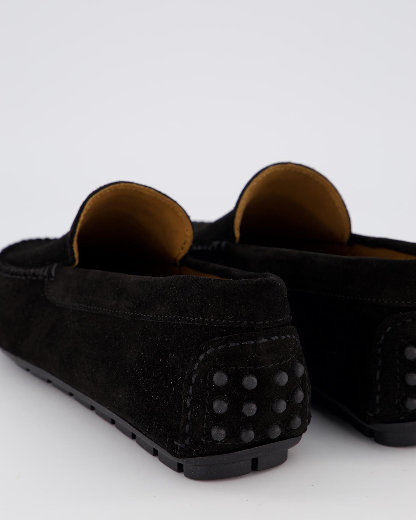 Heren Driver Loafer Zwart