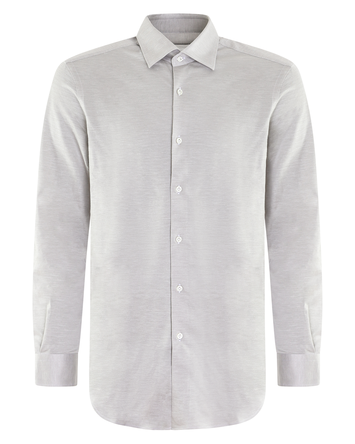 Heren Buttoned Knitshirt