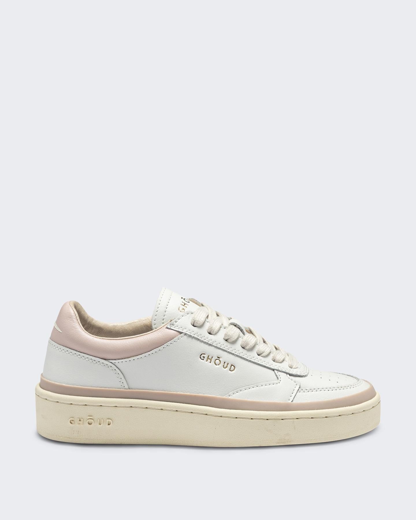 Dames Pads Sneaker Wit/Nude