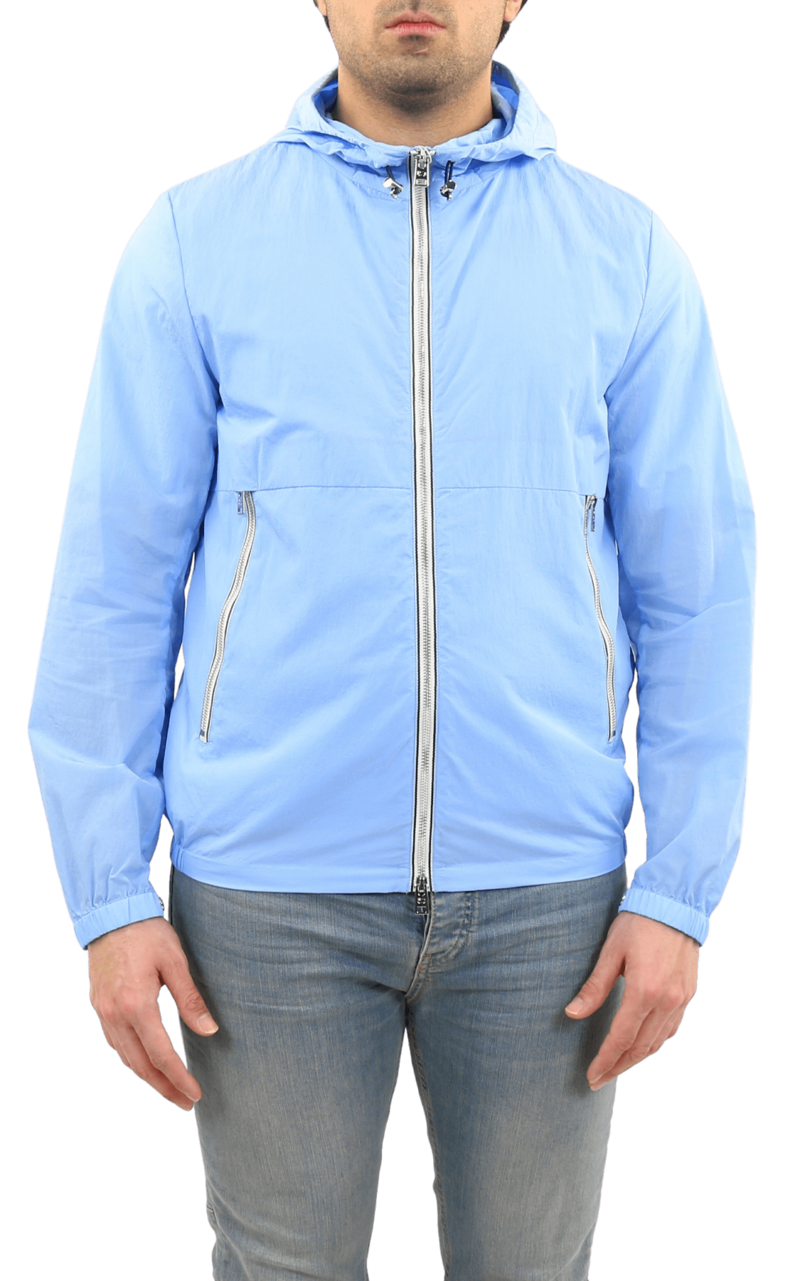 Men Crinkle Windbreaker