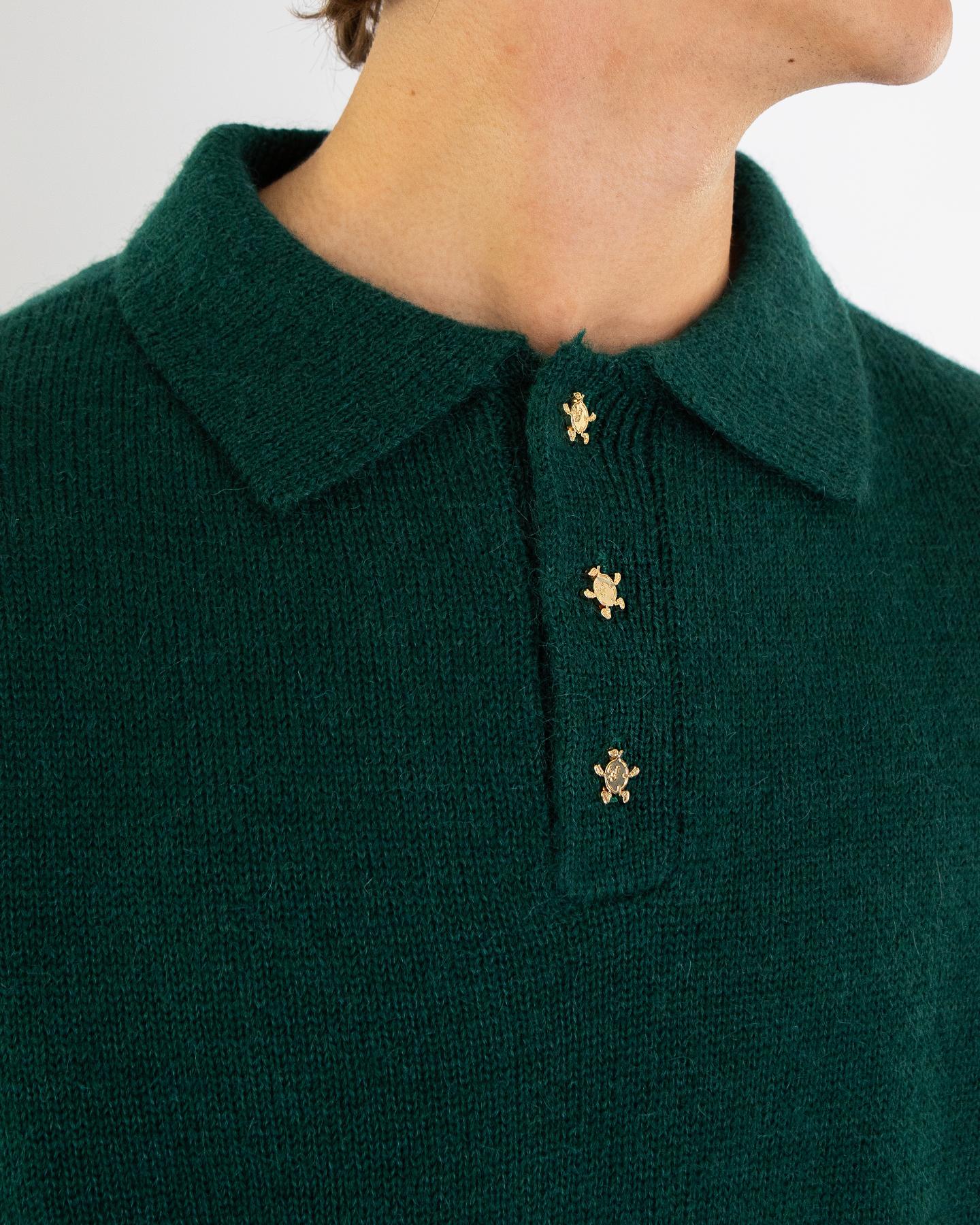 Heren Lemon Polo Knit