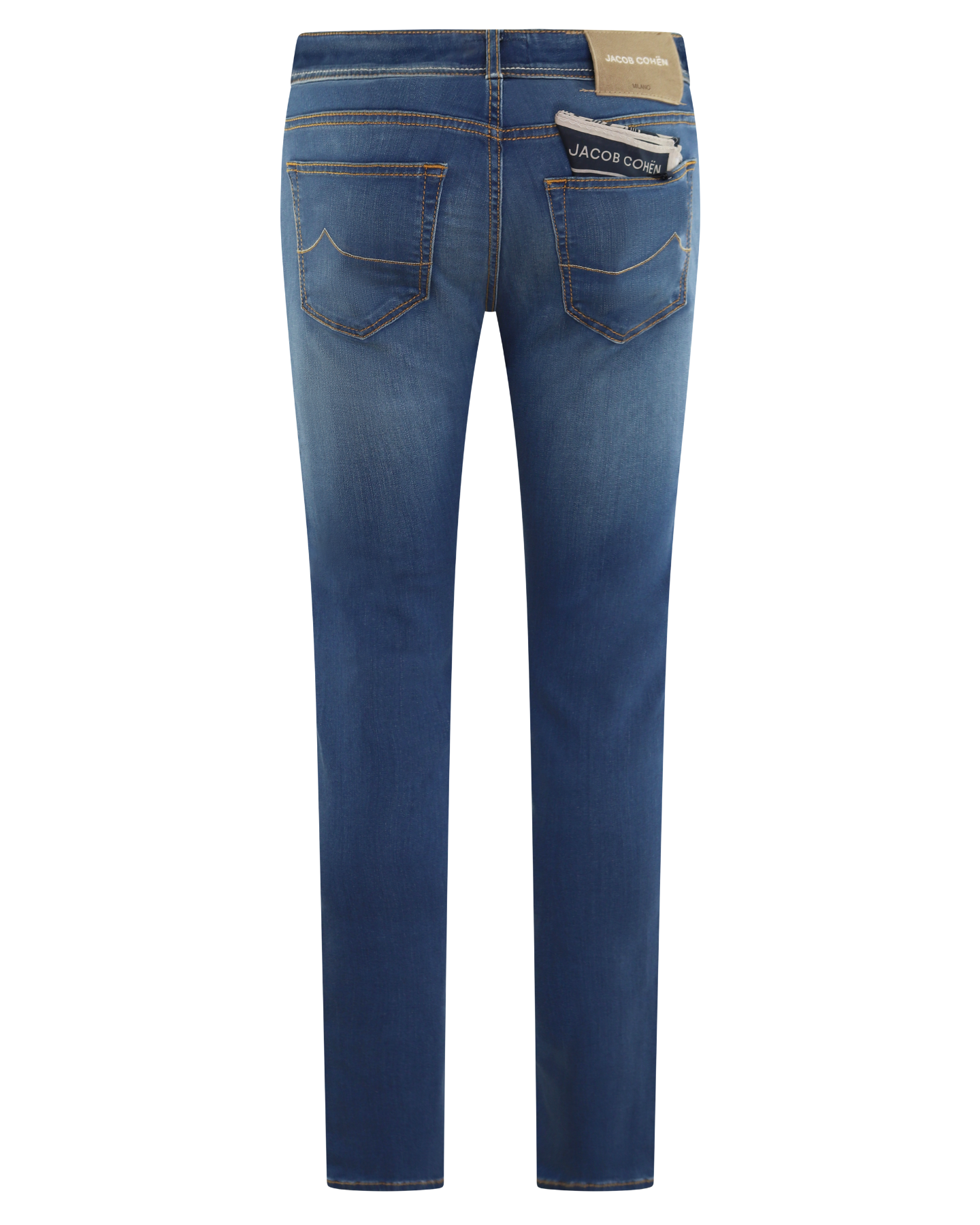Heren Nick Slim Jeans Blauw