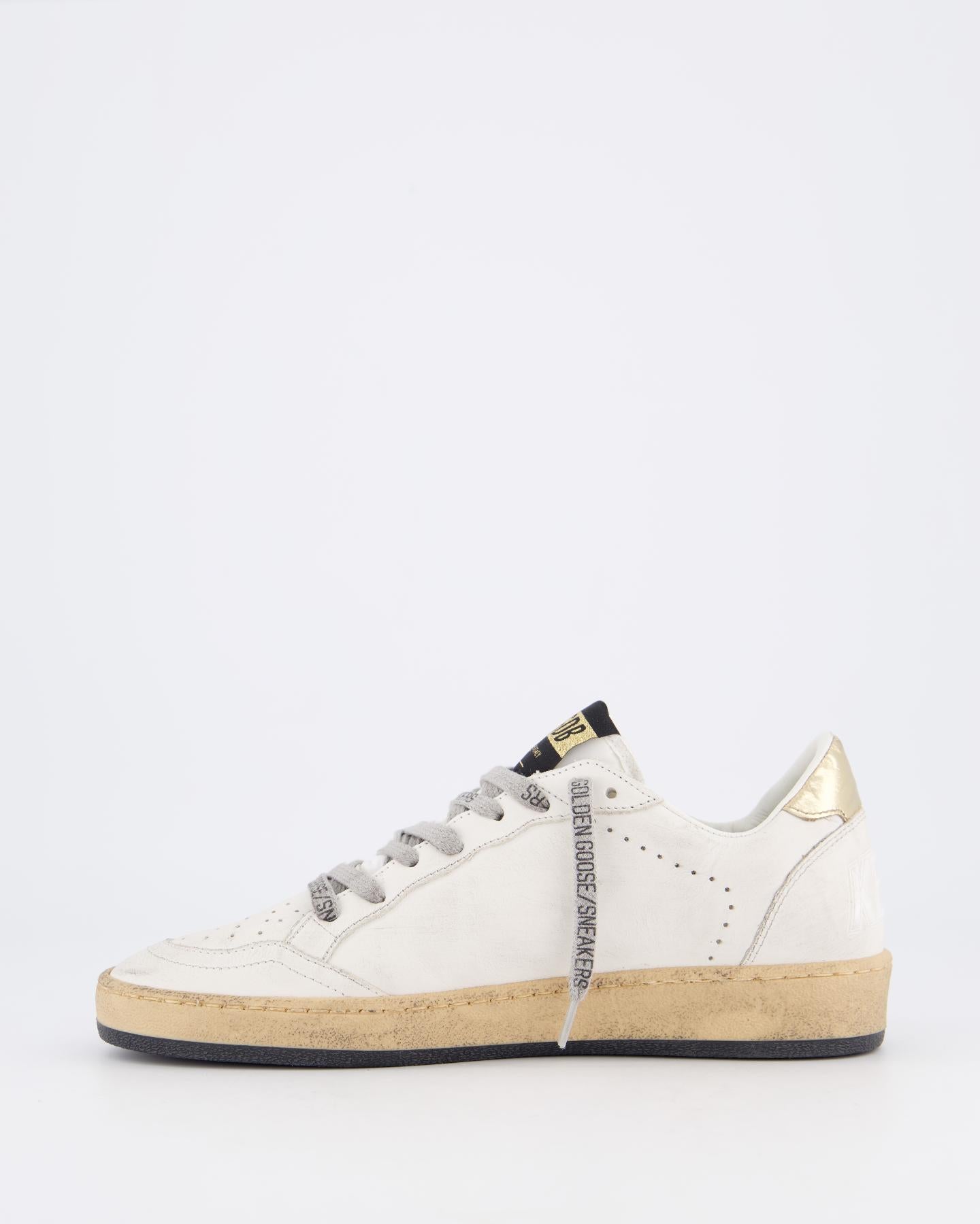Dames Ball Star Sneaker Wit/Goud