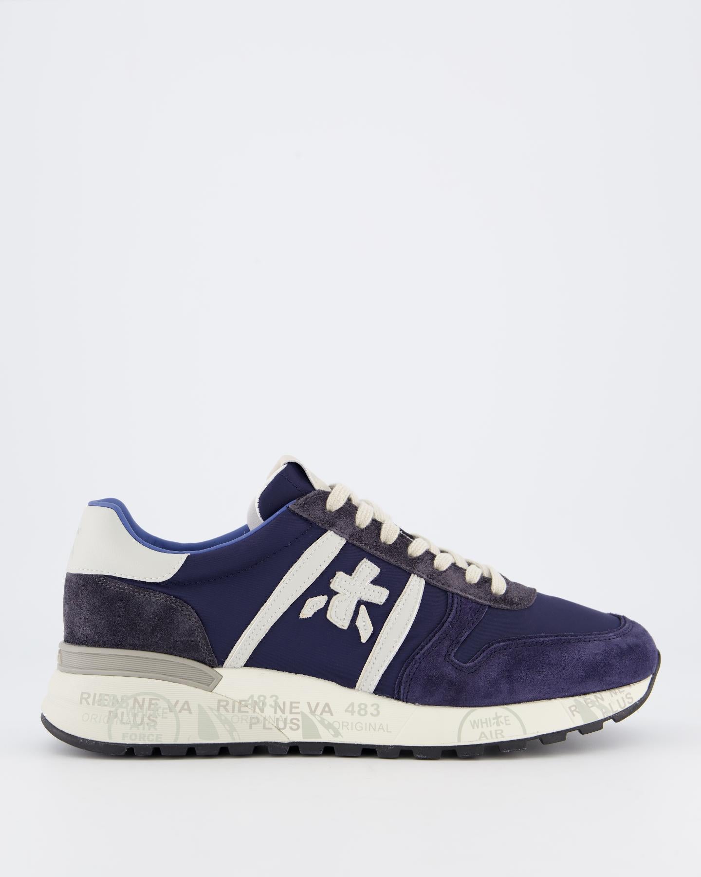 Heren Lander Sneaker Blauw