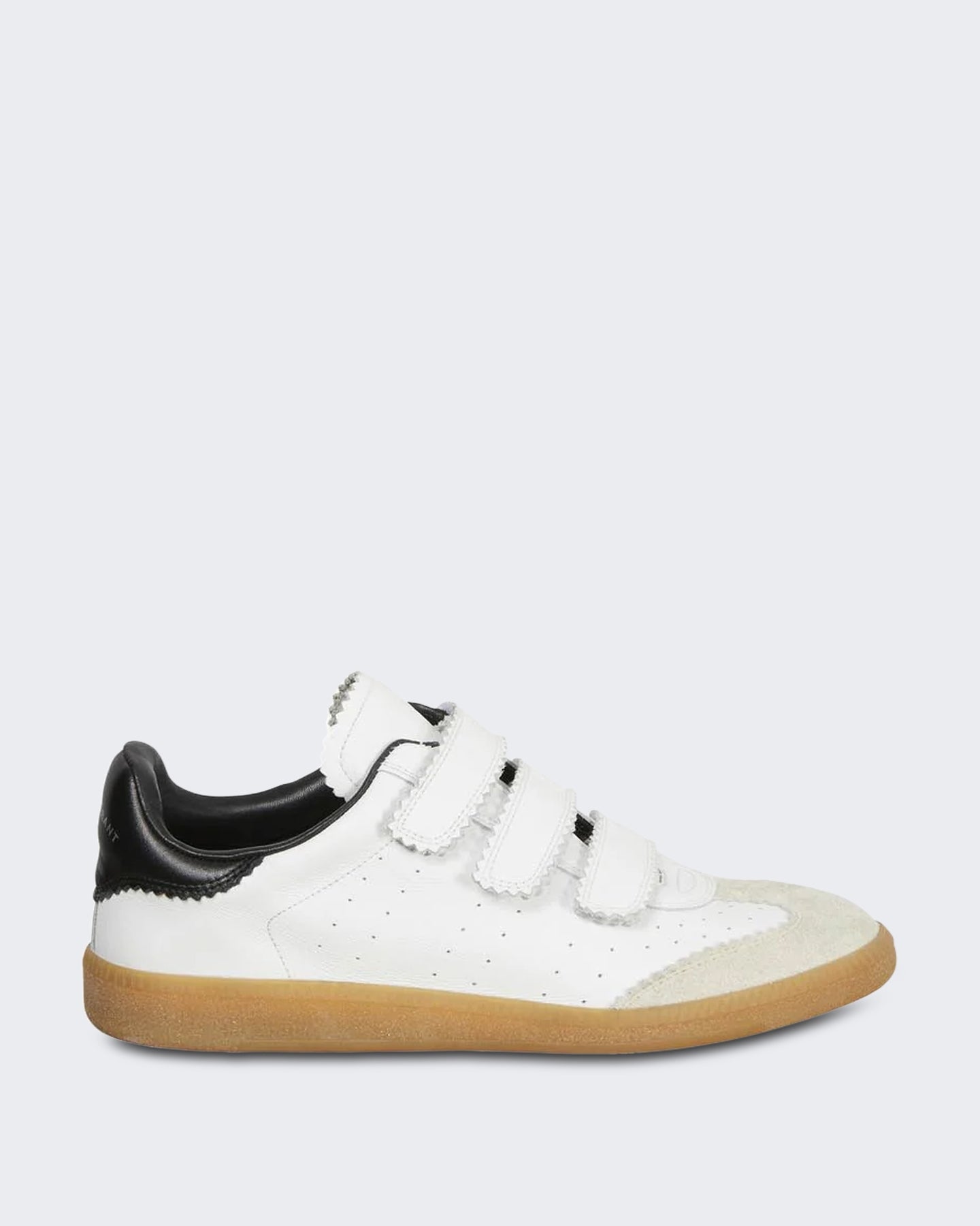 Isabel Marant Dames Beth leren sneakers Wit - Eleganza.nl
