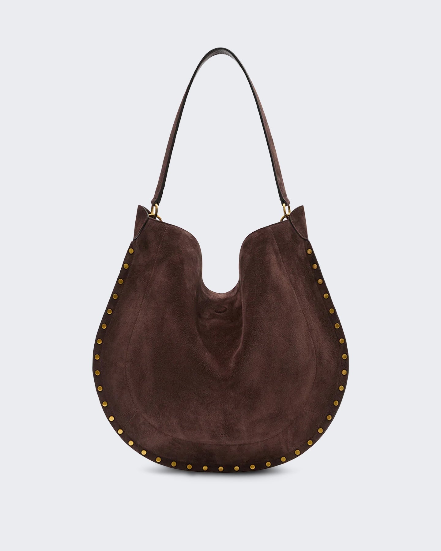 Isabel Marant Dames Oskan Hobo Bruin - Eleganza.nl