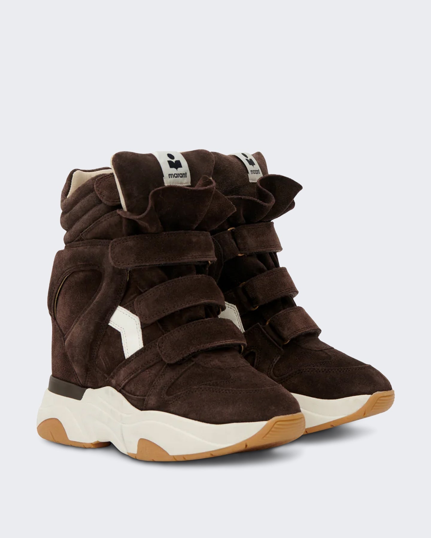 Isabel Marant Isabel Marant Balskee Sneaker Chocolade Bruin - Eleganza.nl