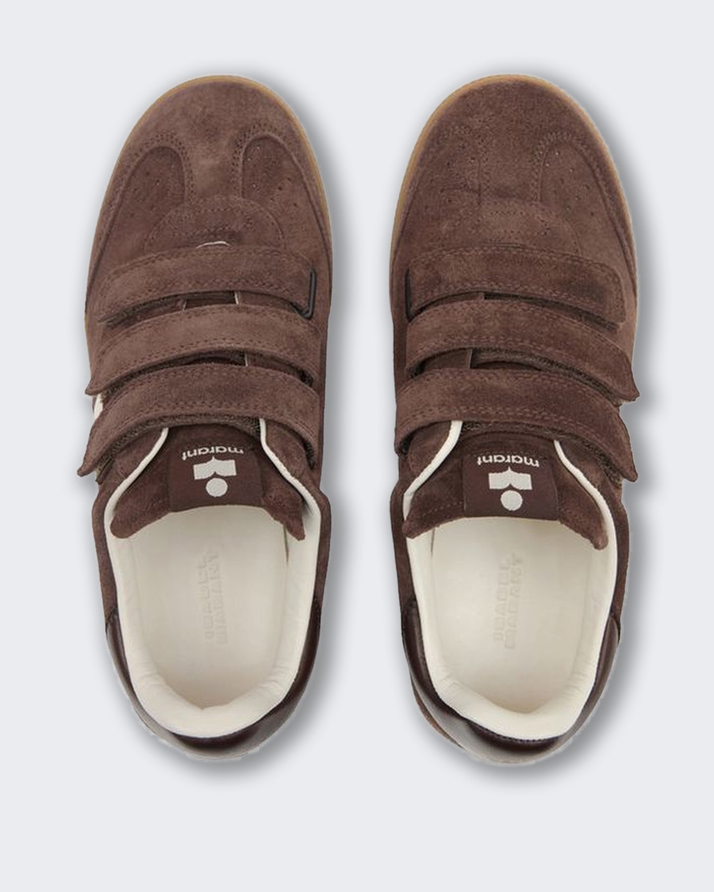 Isabel Marant Isabel Marant Beth Sneakers In Wit Bruin - Eleganza.nl
