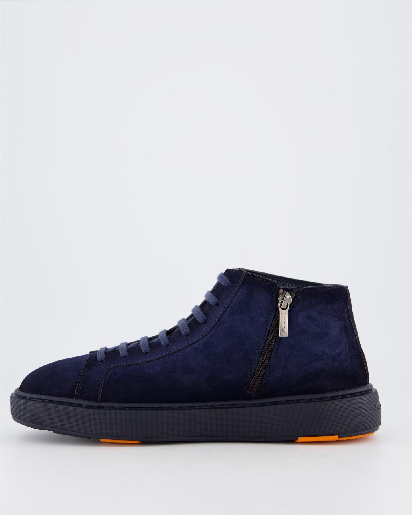Heren Dump High Sneaker Blauw