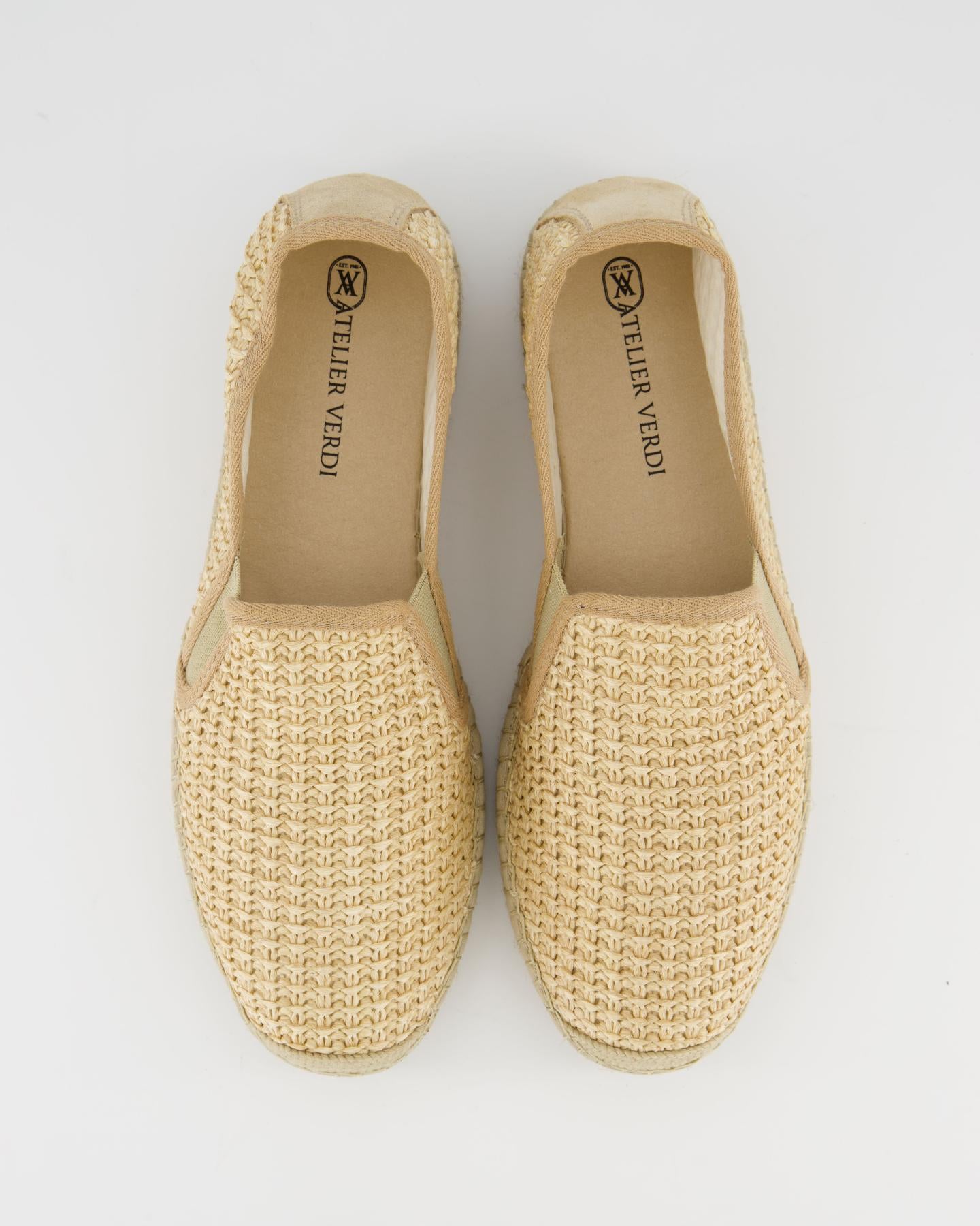 Heren Carlos Espadrille Beige